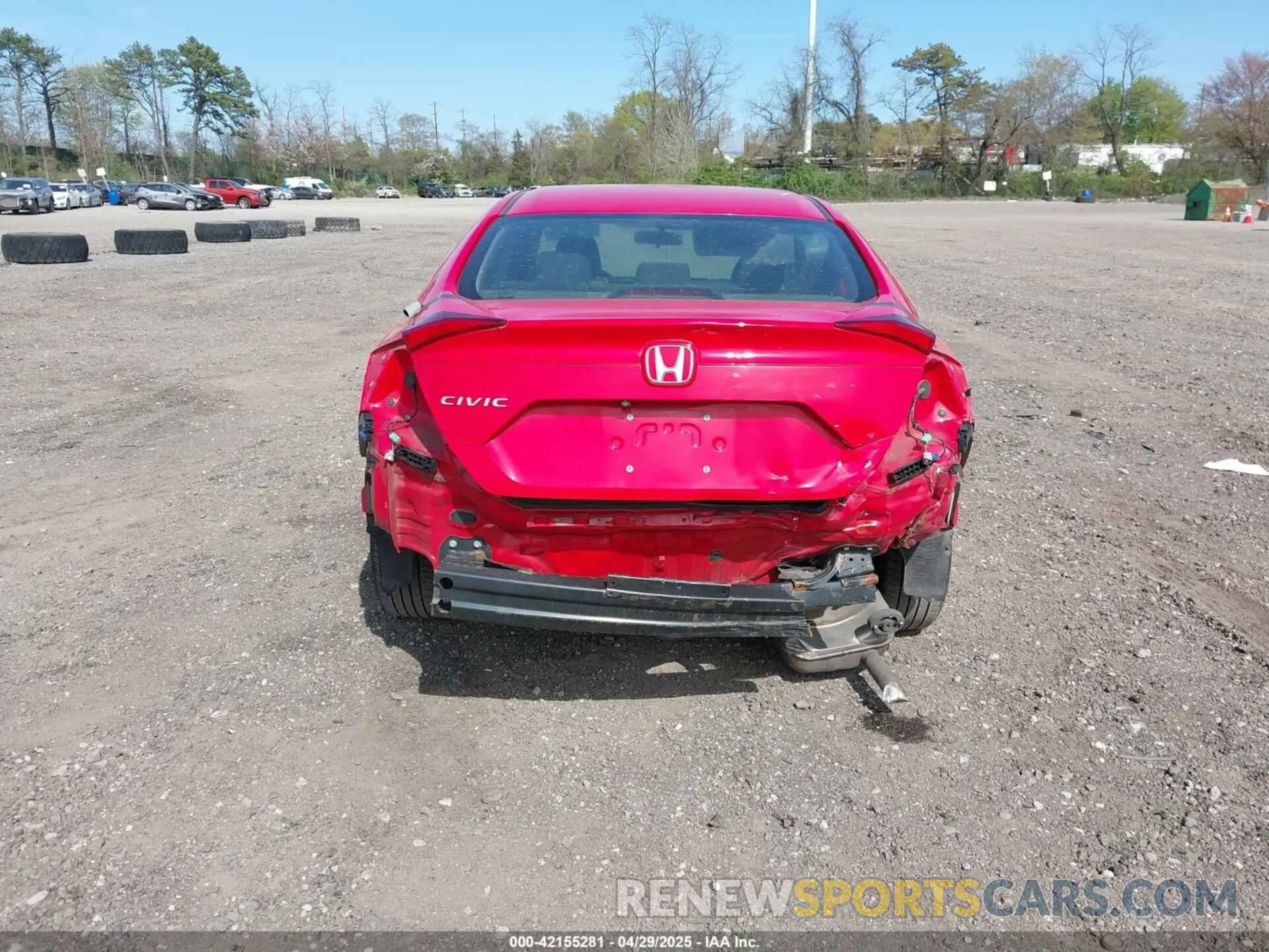 16 Photograph of a damaged car 2HGFC2F61KH538103 HONDA CIVIC 2019