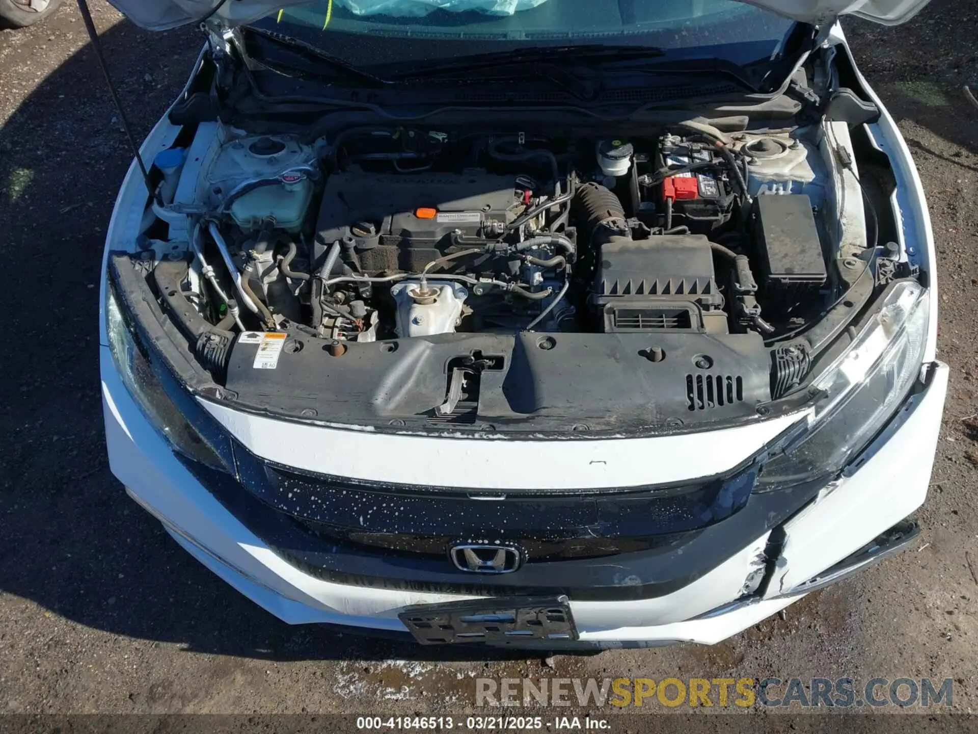 10 Photograph of a damaged car 2HGFC2F61KH538800 HONDA CIVIC 2019