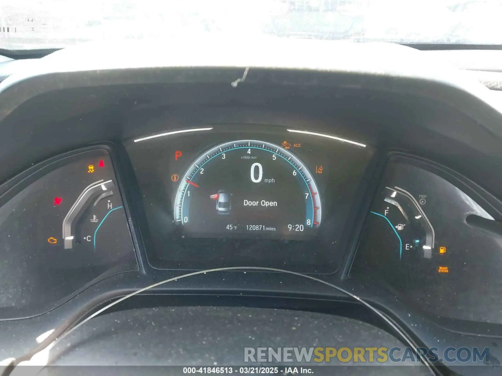 7 Photograph of a damaged car 2HGFC2F61KH538800 HONDA CIVIC 2019