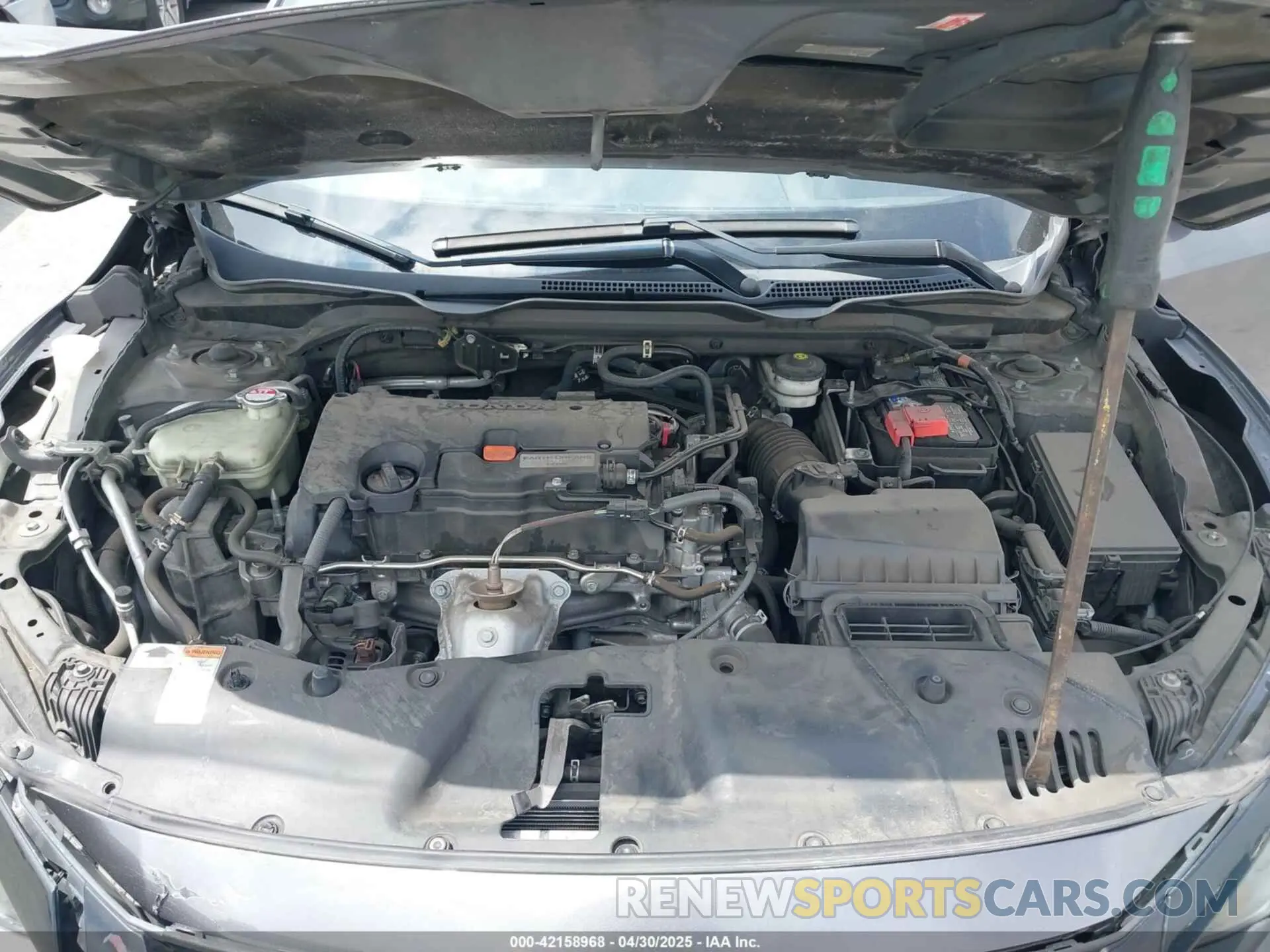 10 Photograph of a damaged car 2HGFC2F61KH544810 HONDA CIVIC 2019
