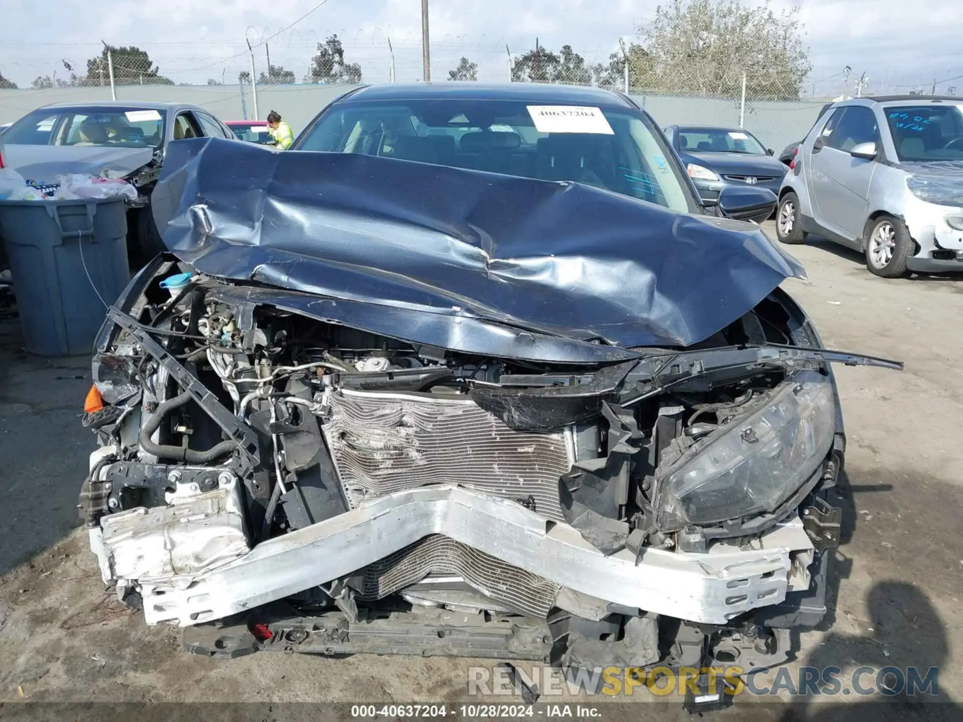 13 Photograph of a damaged car 2HGFC2F61KH551269 HONDA CIVIC 2019