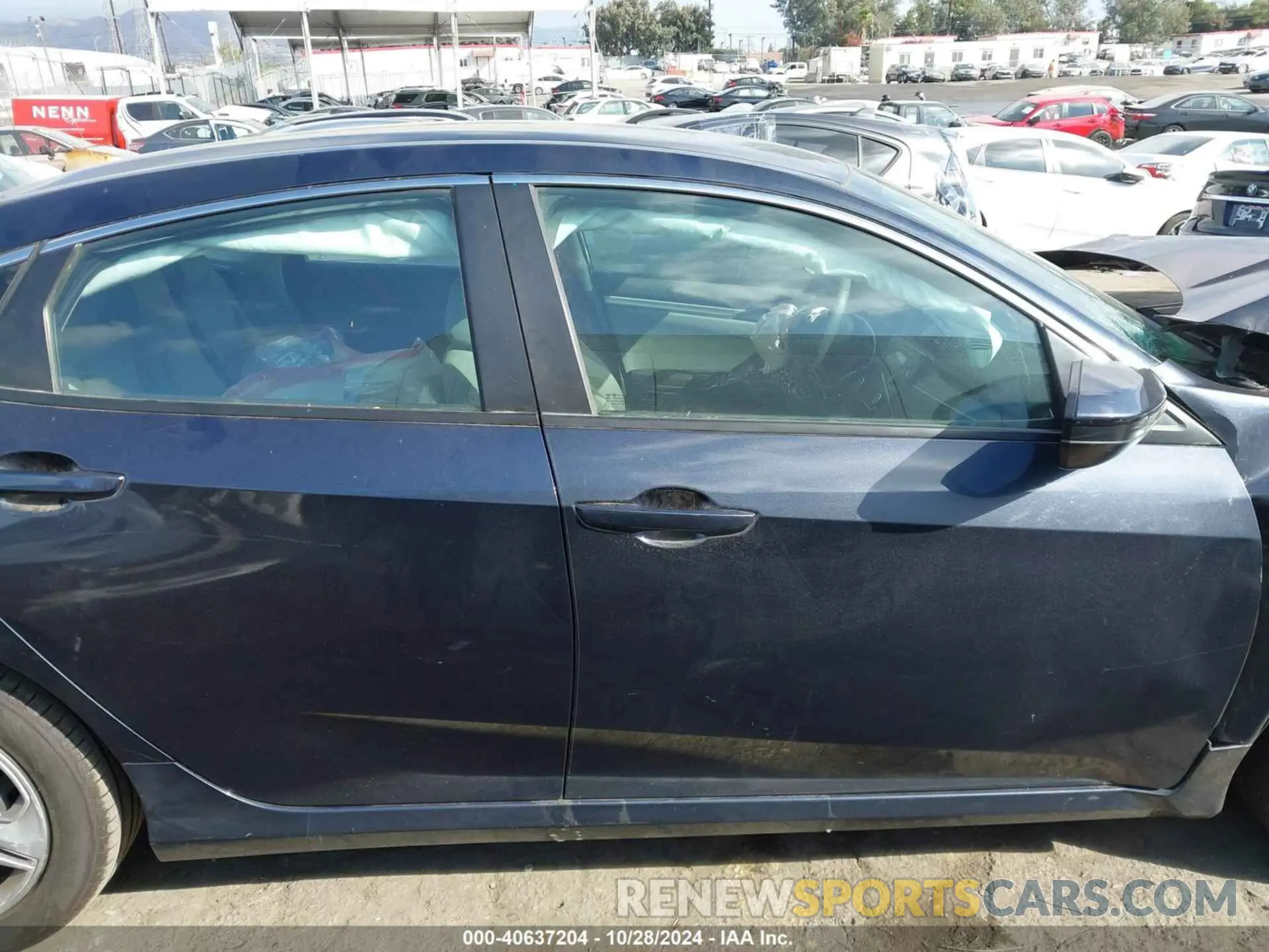14 Photograph of a damaged car 2HGFC2F61KH551269 HONDA CIVIC 2019