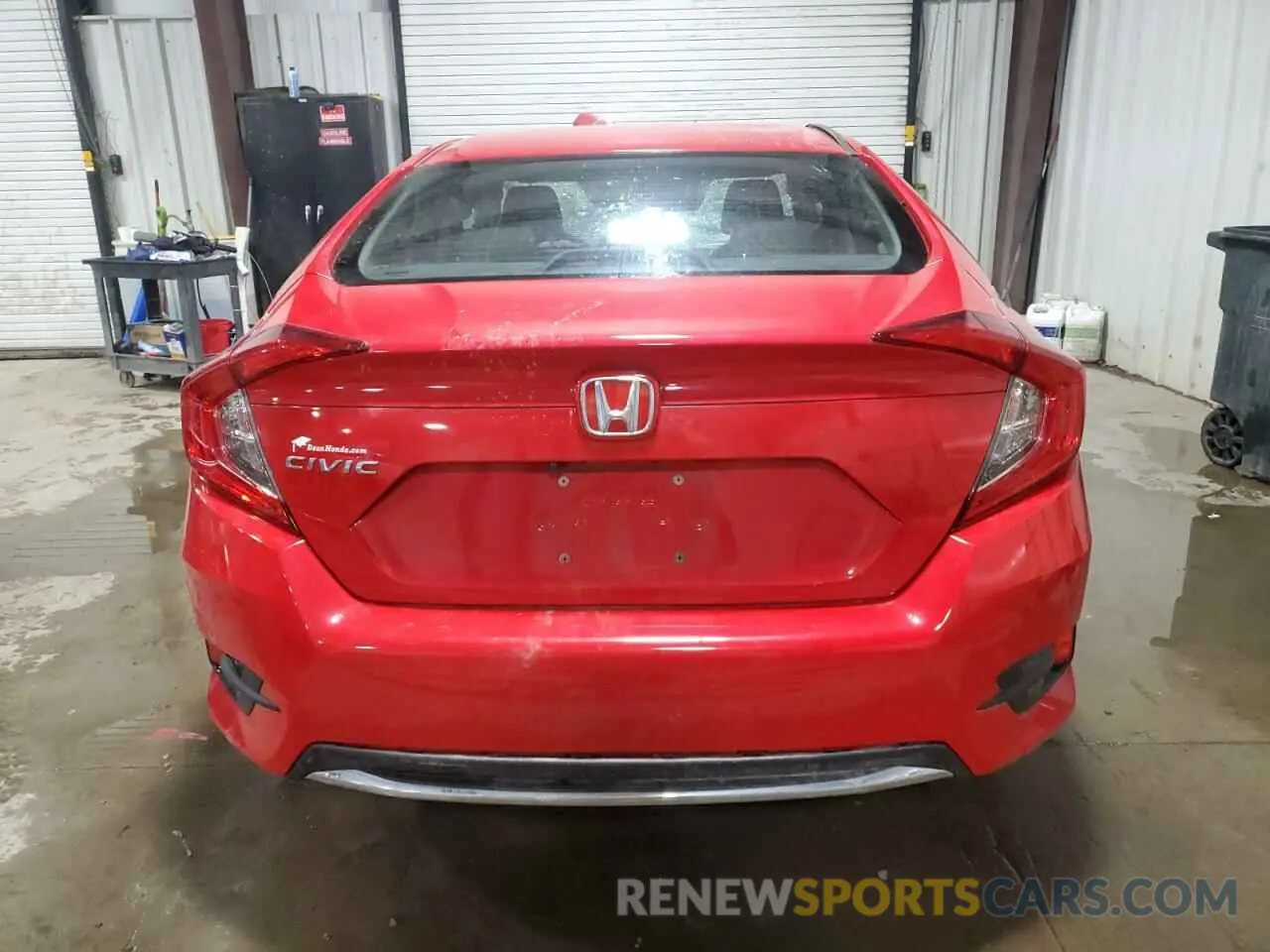 6 Photograph of a damaged car 2HGFC2F61KH555113 HONDA CIVIC 2019