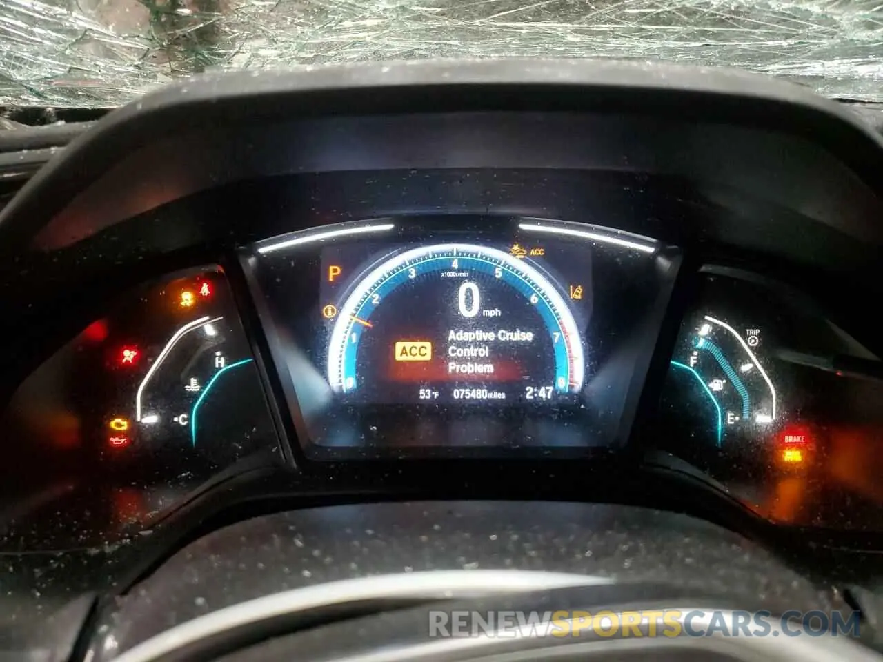 9 Photograph of a damaged car 2HGFC2F61KH555113 HONDA CIVIC 2019