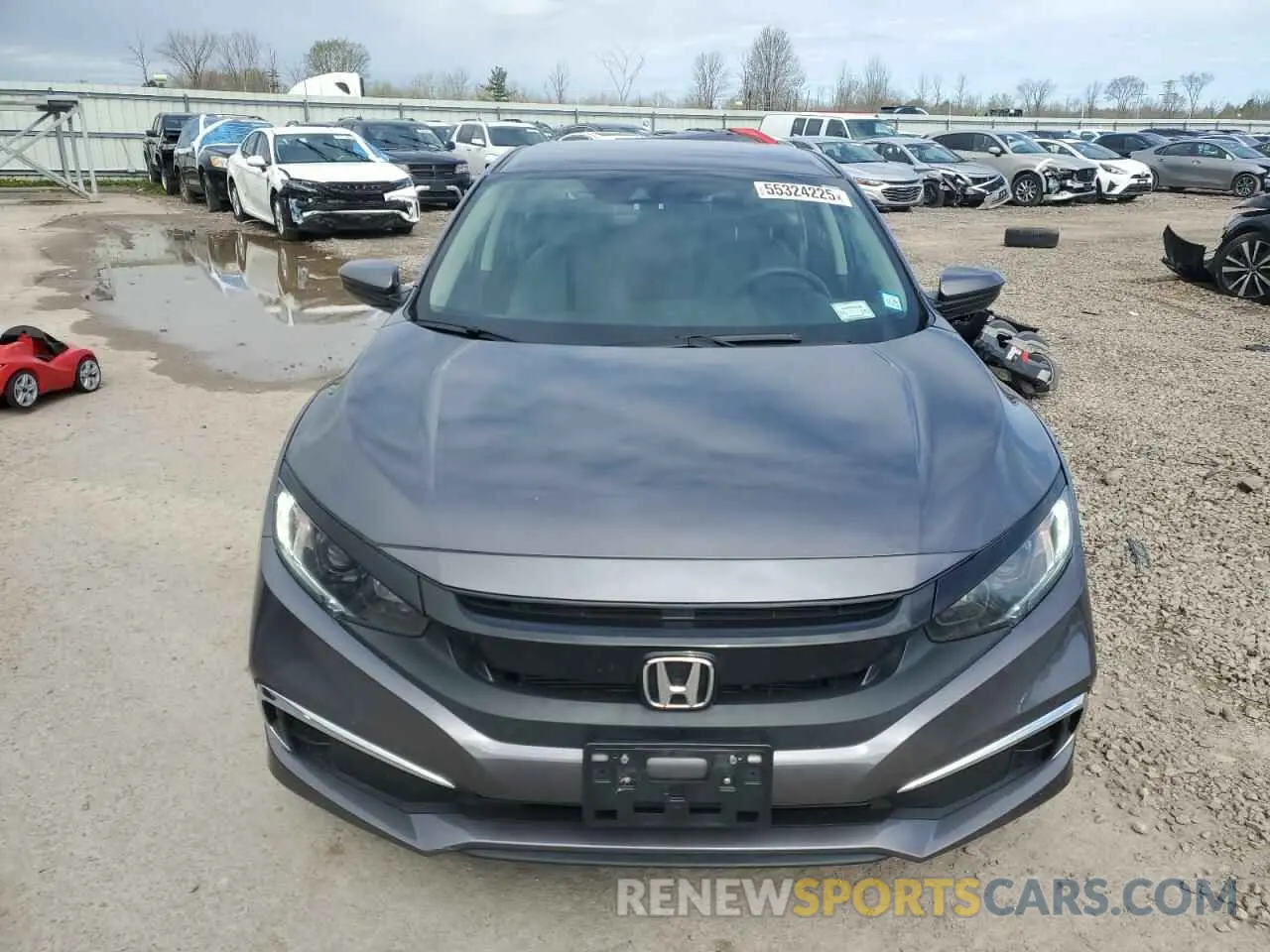 5 Photograph of a damaged car 2HGFC2F61KH558125 HONDA CIVIC 2019