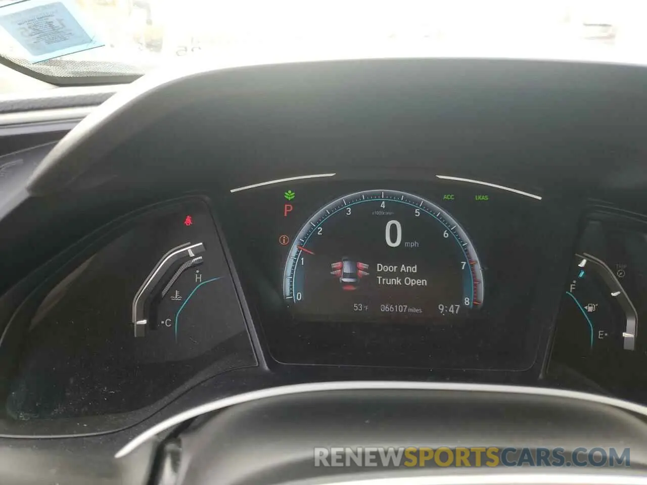9 Photograph of a damaged car 2HGFC2F61KH558125 HONDA CIVIC 2019