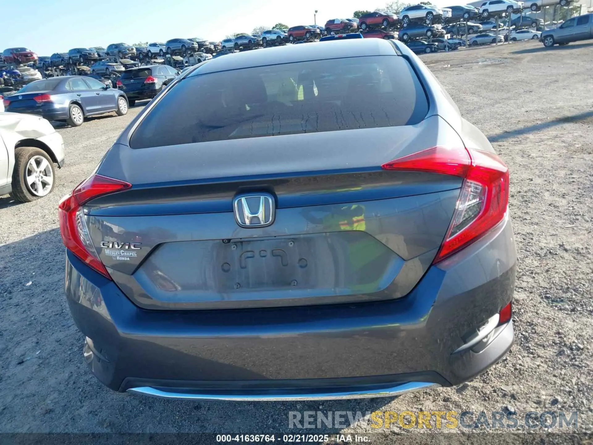 16 Photograph of a damaged car 2HGFC2F61KH558416 HONDA CIVIC 2019