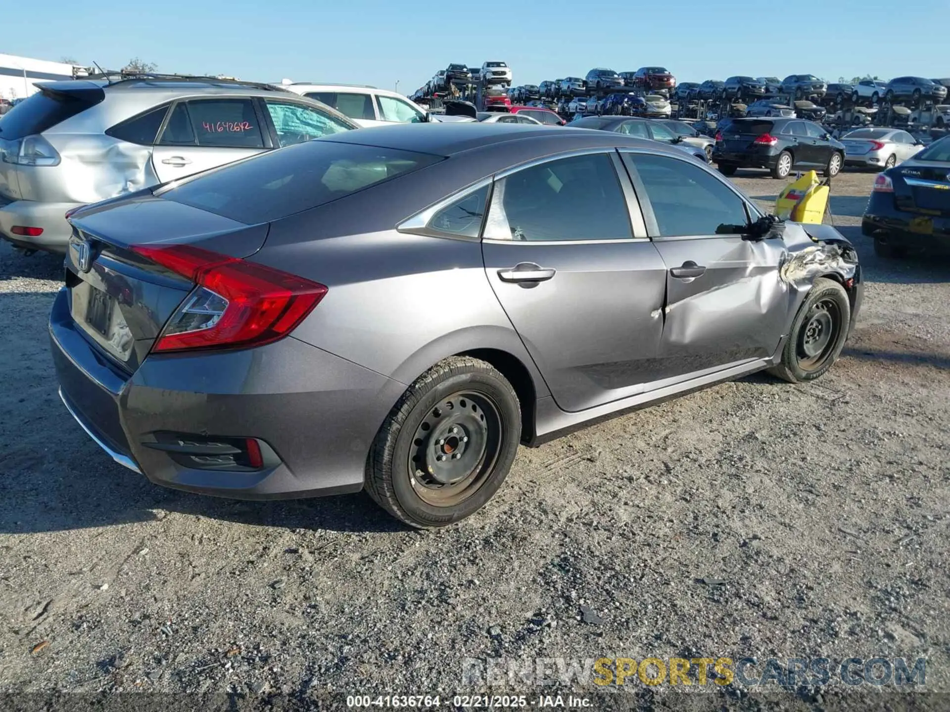 4 Photograph of a damaged car 2HGFC2F61KH558416 HONDA CIVIC 2019