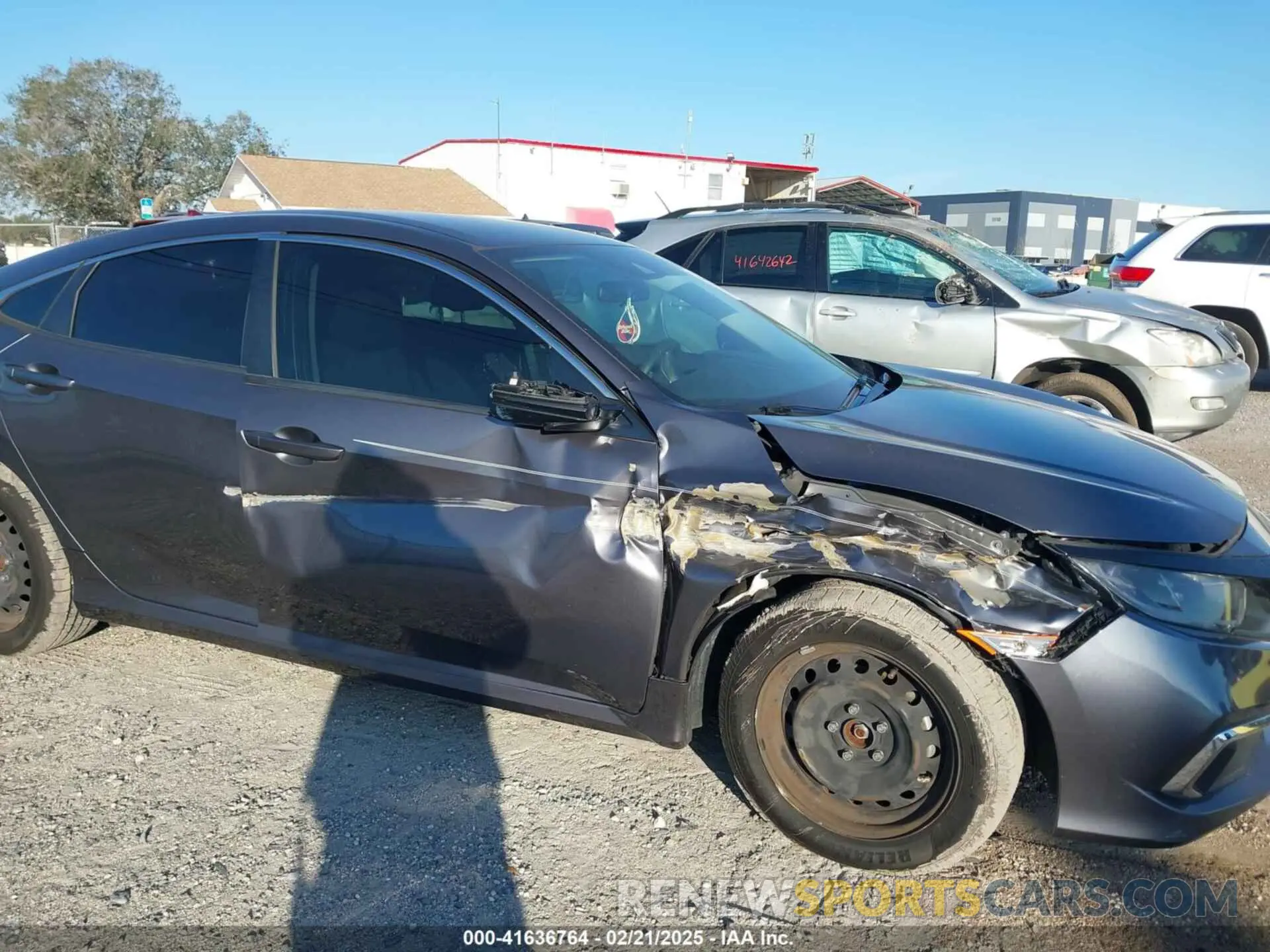 6 Photograph of a damaged car 2HGFC2F61KH558416 HONDA CIVIC 2019