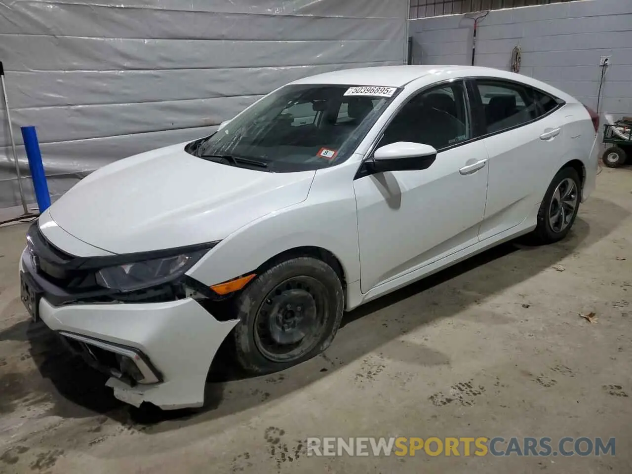 1 Photograph of a damaged car 2HGFC2F61KH560862 HONDA CIVIC 2019