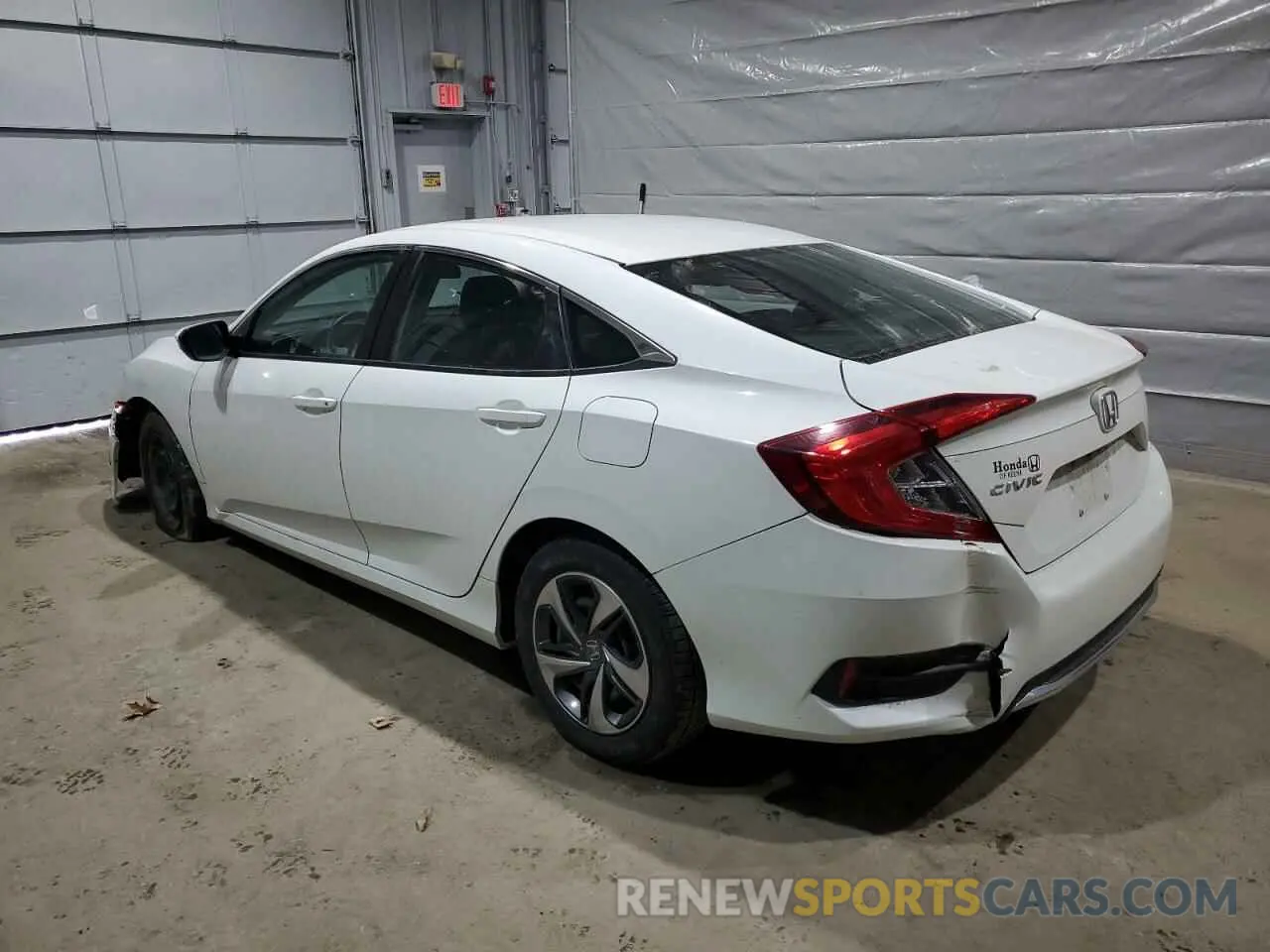 2 Photograph of a damaged car 2HGFC2F61KH560862 HONDA CIVIC 2019