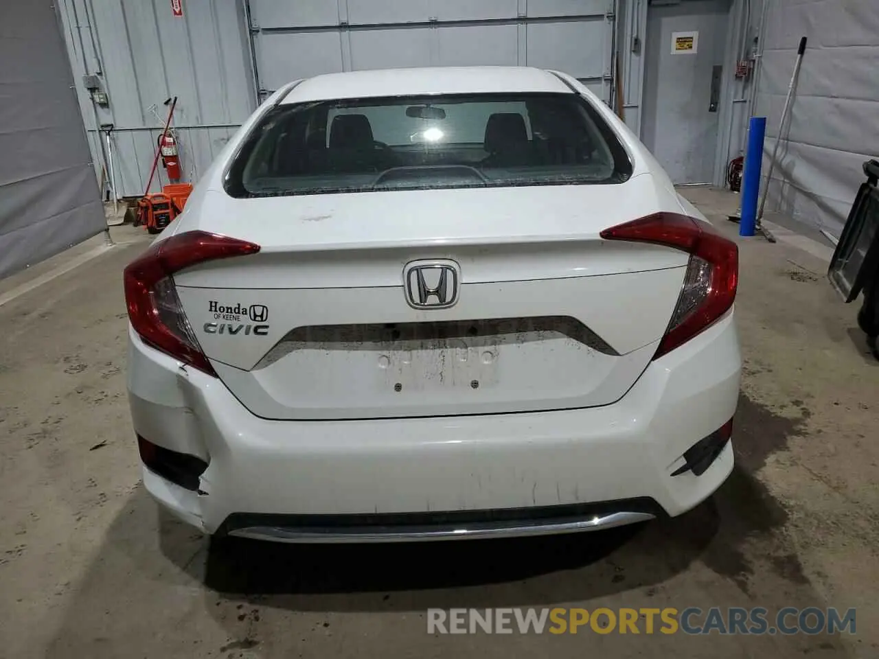 6 Photograph of a damaged car 2HGFC2F61KH560862 HONDA CIVIC 2019