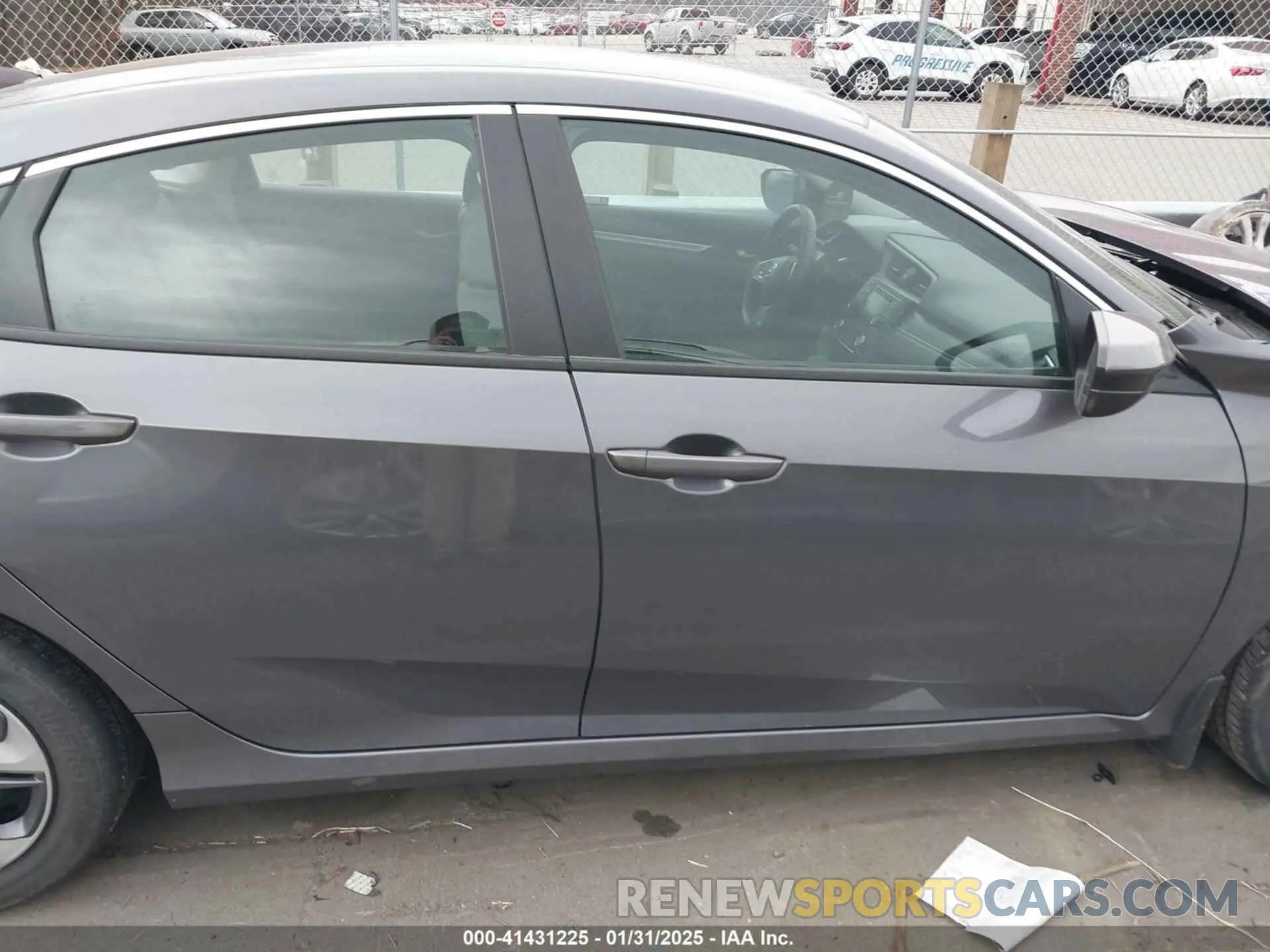 13 Photograph of a damaged car 2HGFC2F61KH563146 HONDA CIVIC 2019