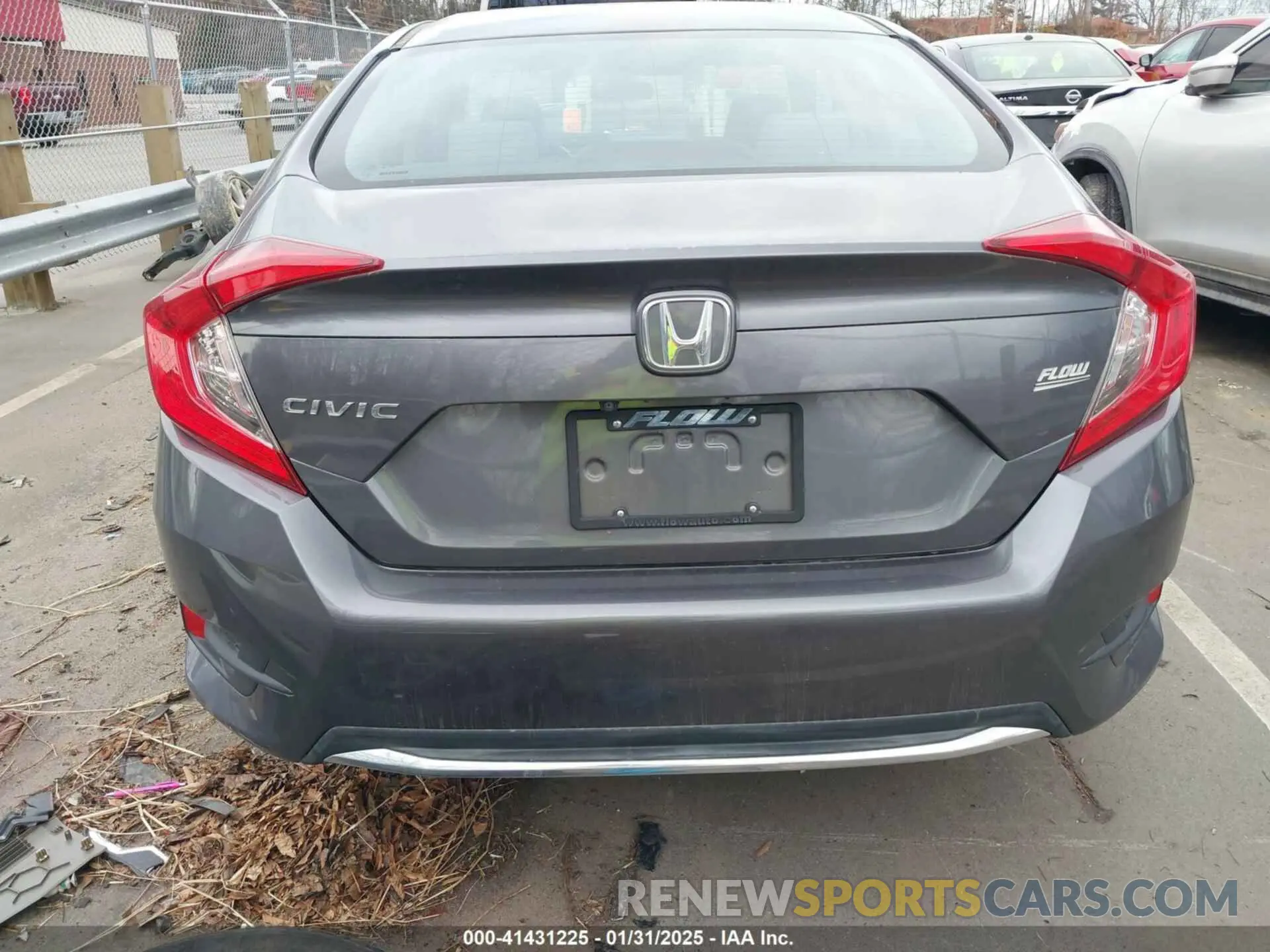 16 Photograph of a damaged car 2HGFC2F61KH563146 HONDA CIVIC 2019