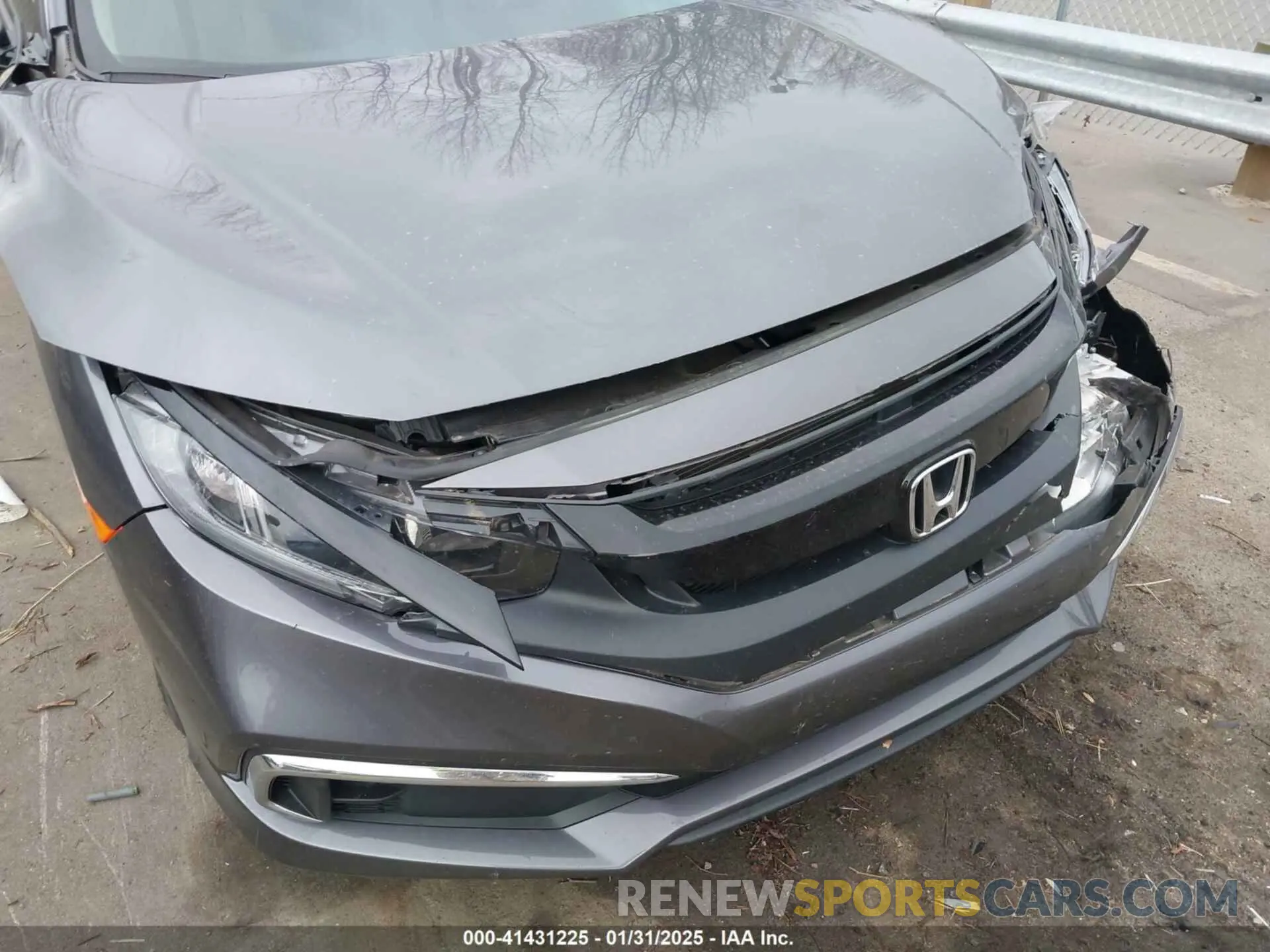 19 Photograph of a damaged car 2HGFC2F61KH563146 HONDA CIVIC 2019