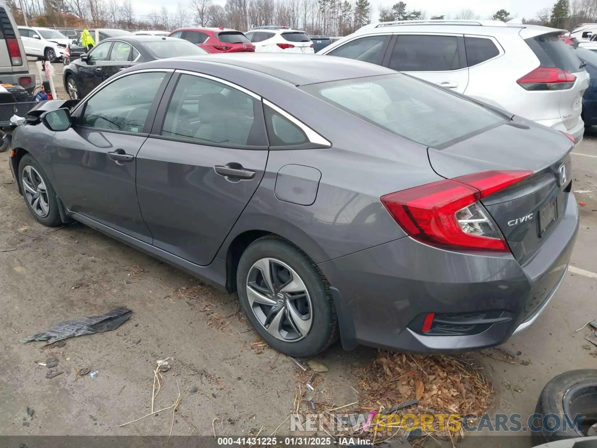 3 Photograph of a damaged car 2HGFC2F61KH563146 HONDA CIVIC 2019