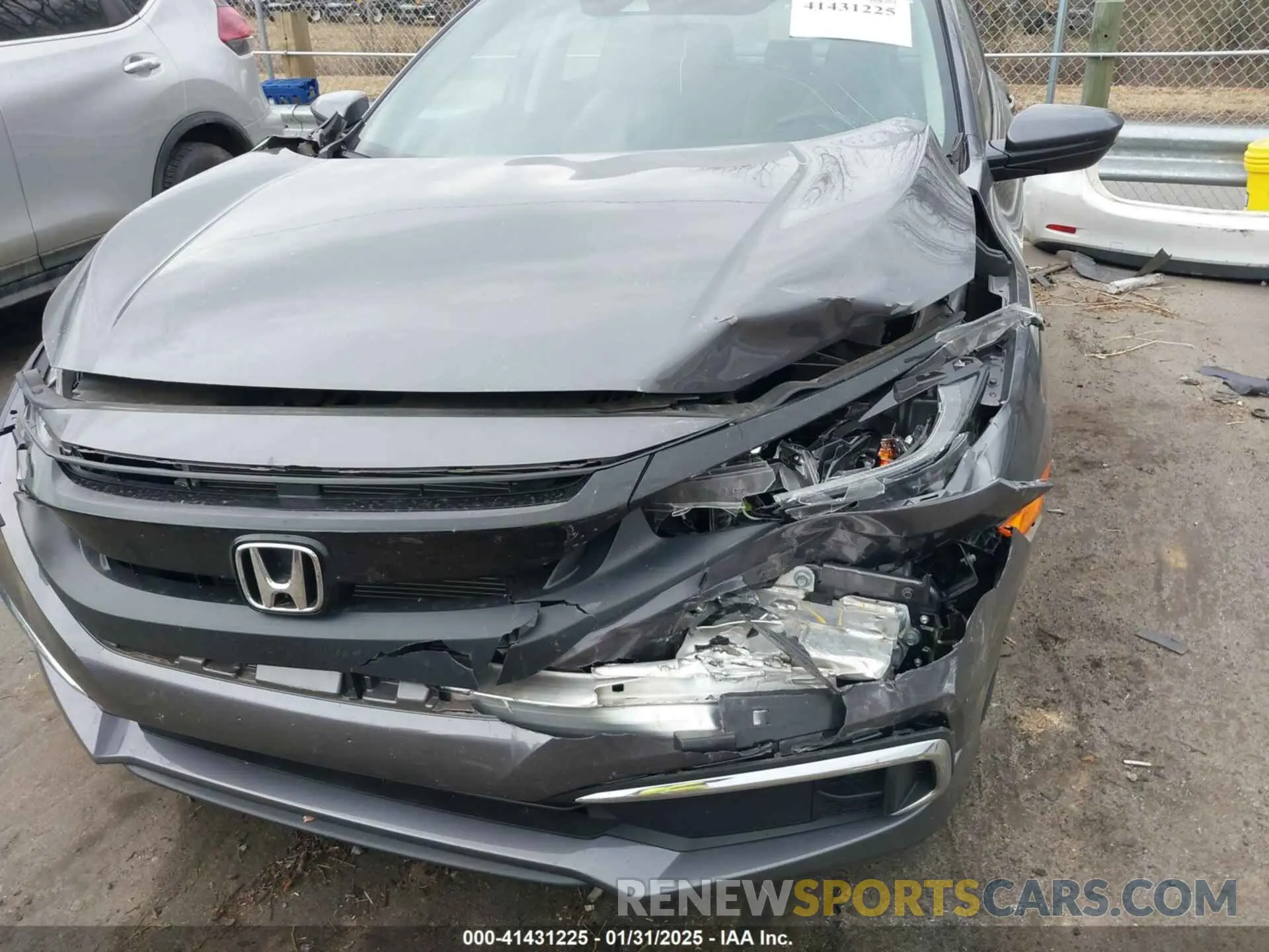6 Photograph of a damaged car 2HGFC2F61KH563146 HONDA CIVIC 2019
