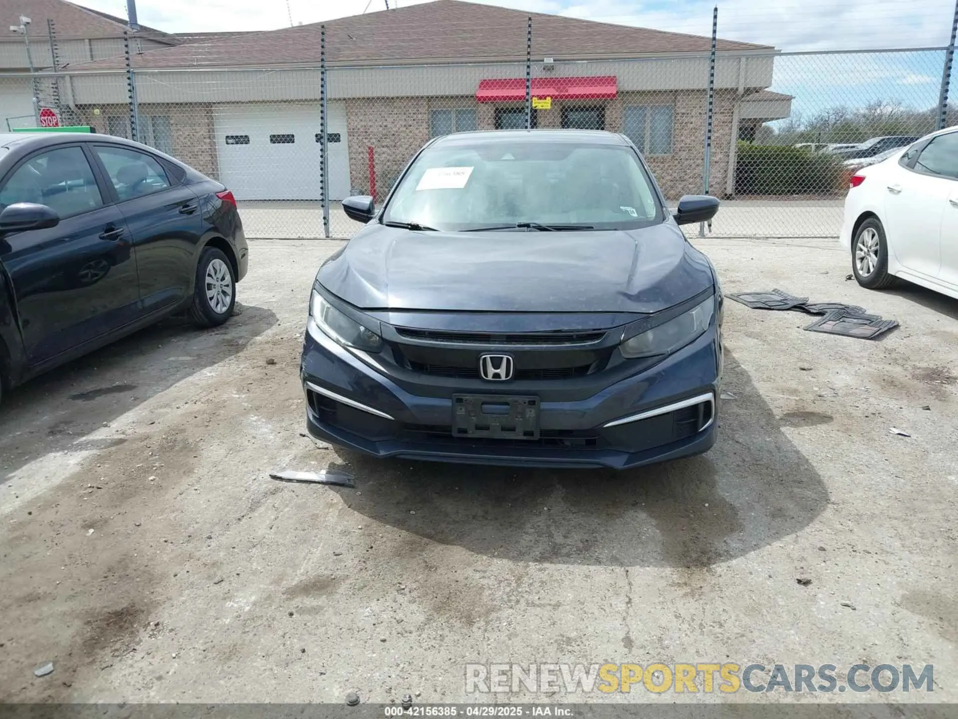 12 Photograph of a damaged car 2HGFC2F61KH564474 HONDA CIVIC 2019