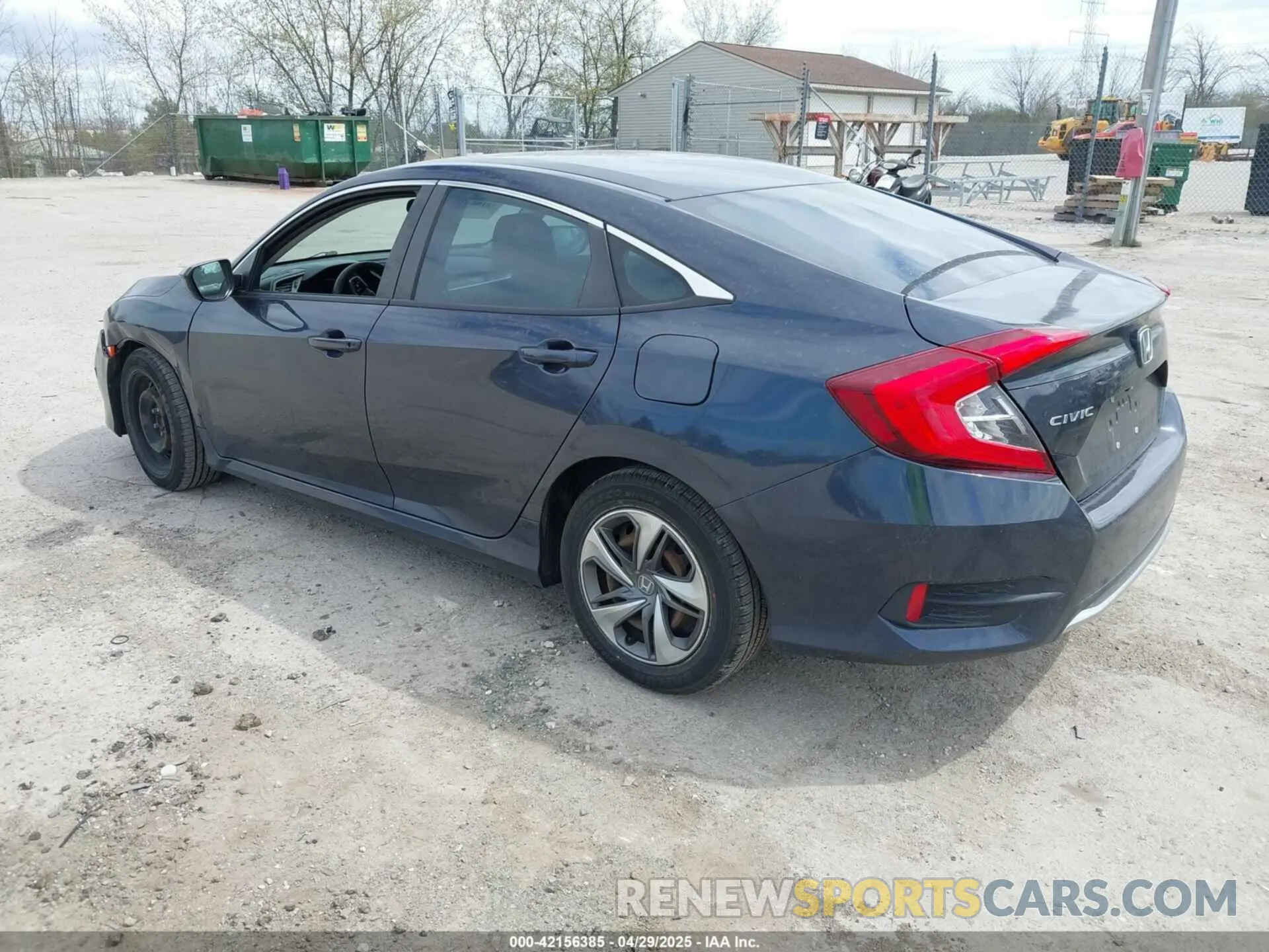 3 Photograph of a damaged car 2HGFC2F61KH564474 HONDA CIVIC 2019