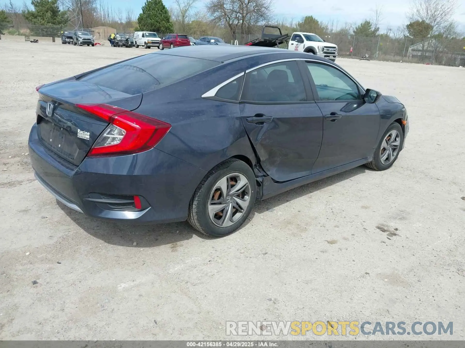 4 Photograph of a damaged car 2HGFC2F61KH564474 HONDA CIVIC 2019