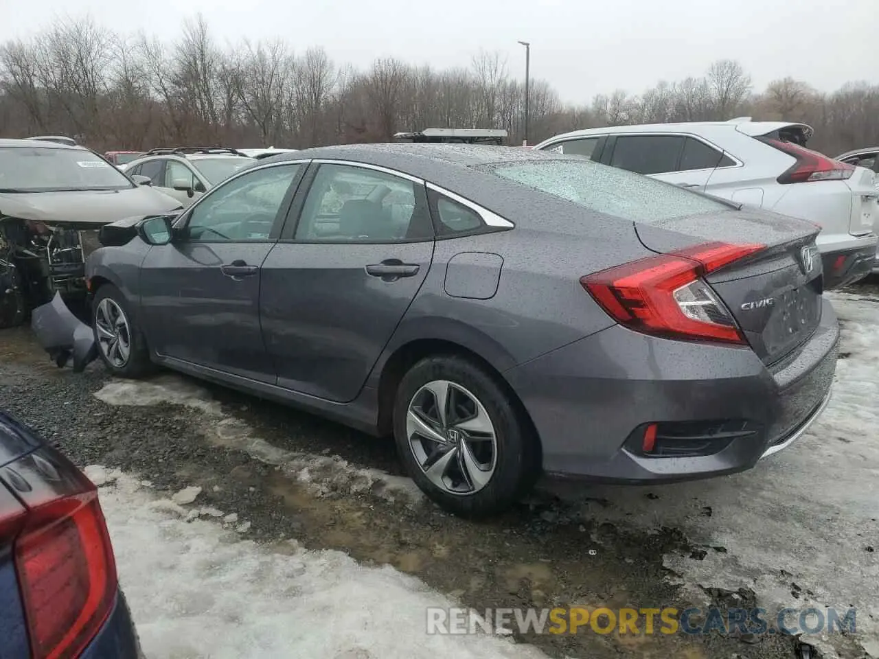 2 Photograph of a damaged car 2HGFC2F61KH565463 HONDA CIVIC 2019