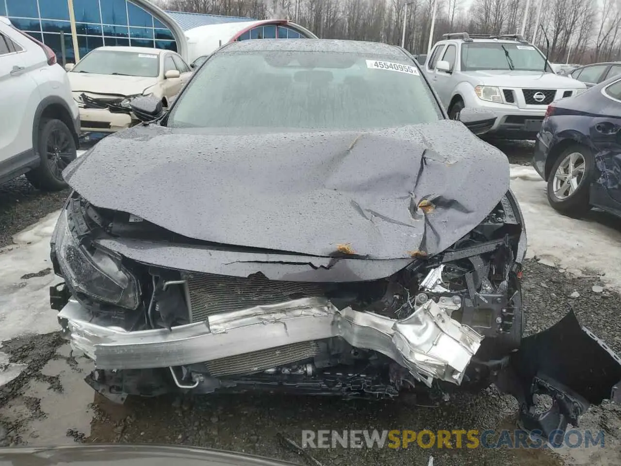 5 Photograph of a damaged car 2HGFC2F61KH565463 HONDA CIVIC 2019