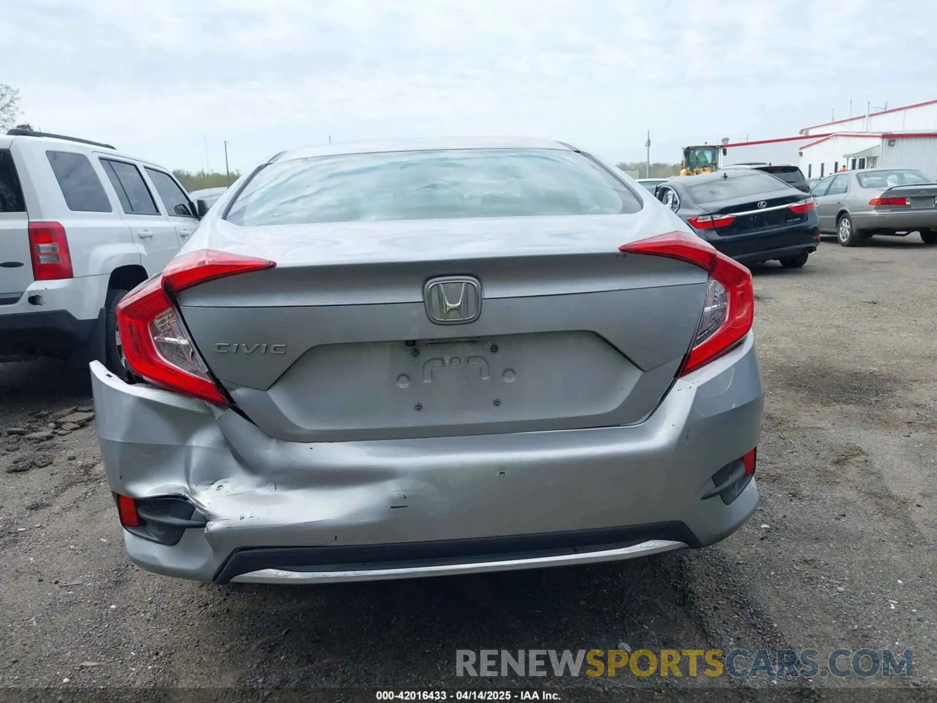 16 Photograph of a damaged car 2HGFC2F61KH570159 HONDA CIVIC 2019