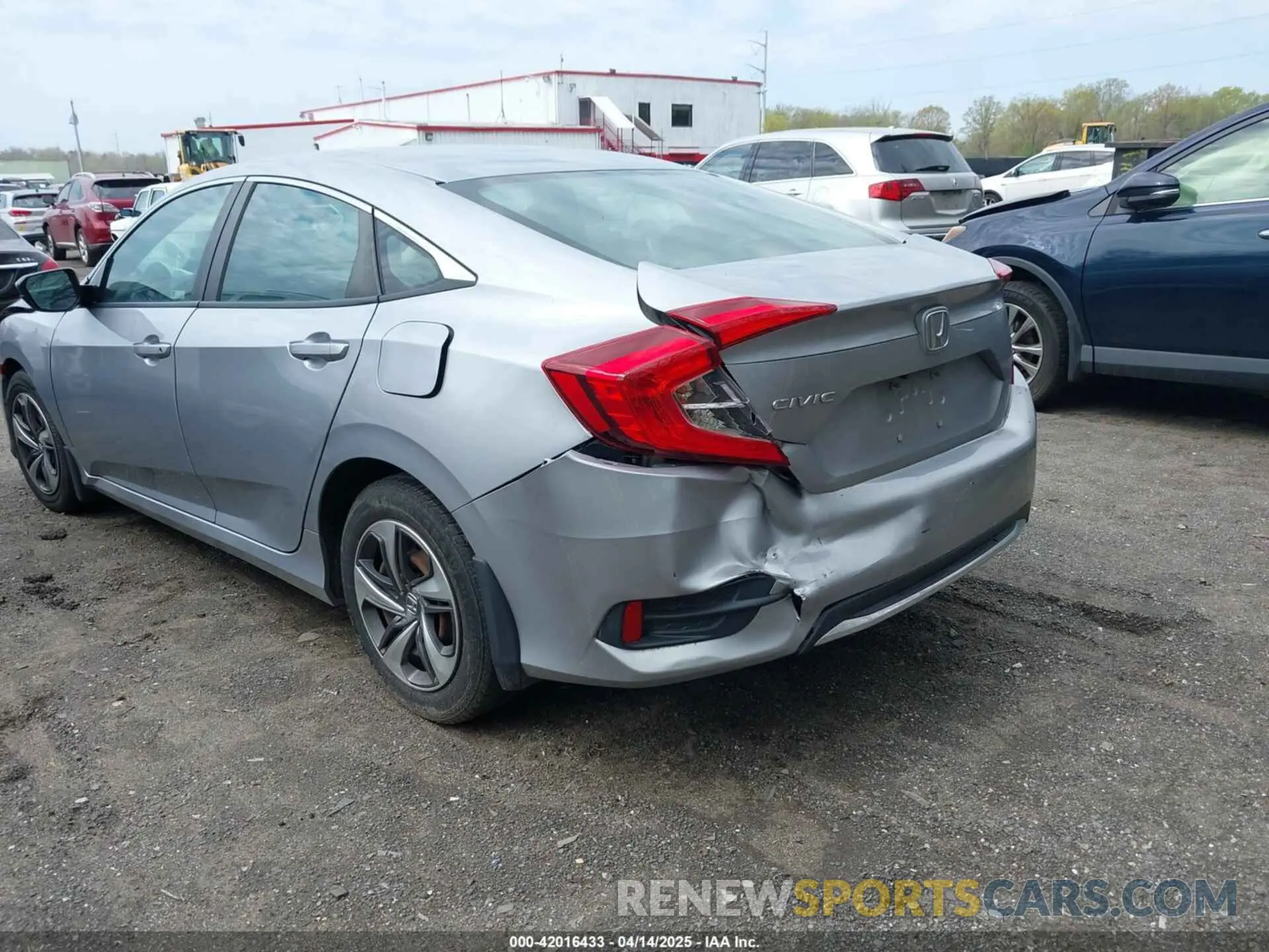 6 Photograph of a damaged car 2HGFC2F61KH570159 HONDA CIVIC 2019