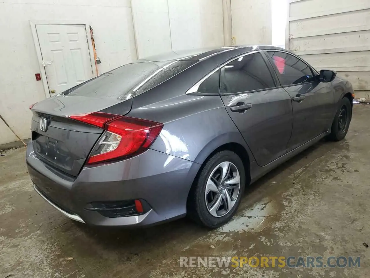 3 Photograph of a damaged car 2HGFC2F61KH573465 HONDA CIVIC 2019
