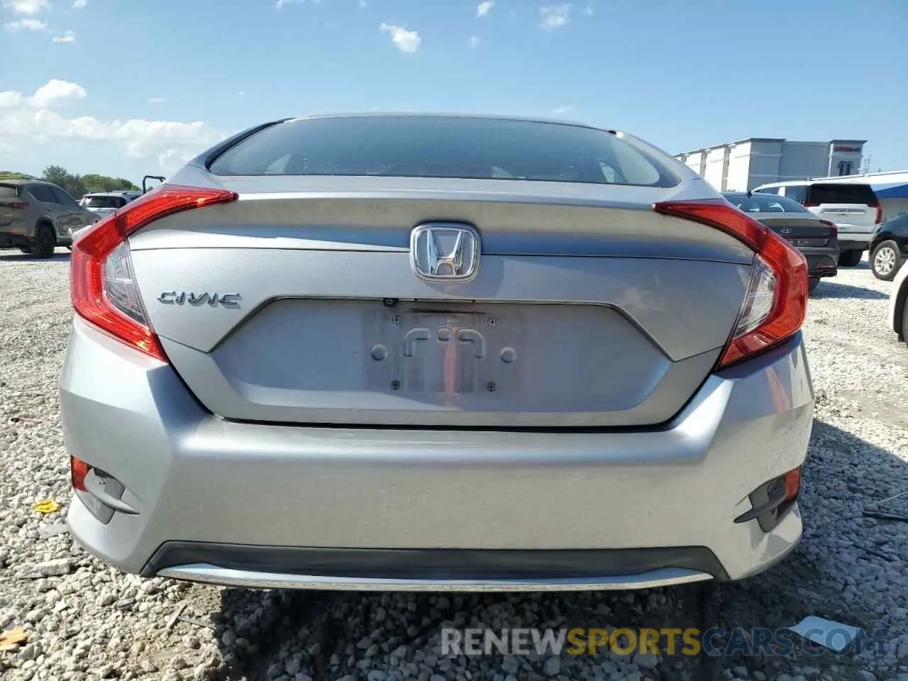6 Photograph of a damaged car 2HGFC2F61KH583199 HONDA CIVIC 2019