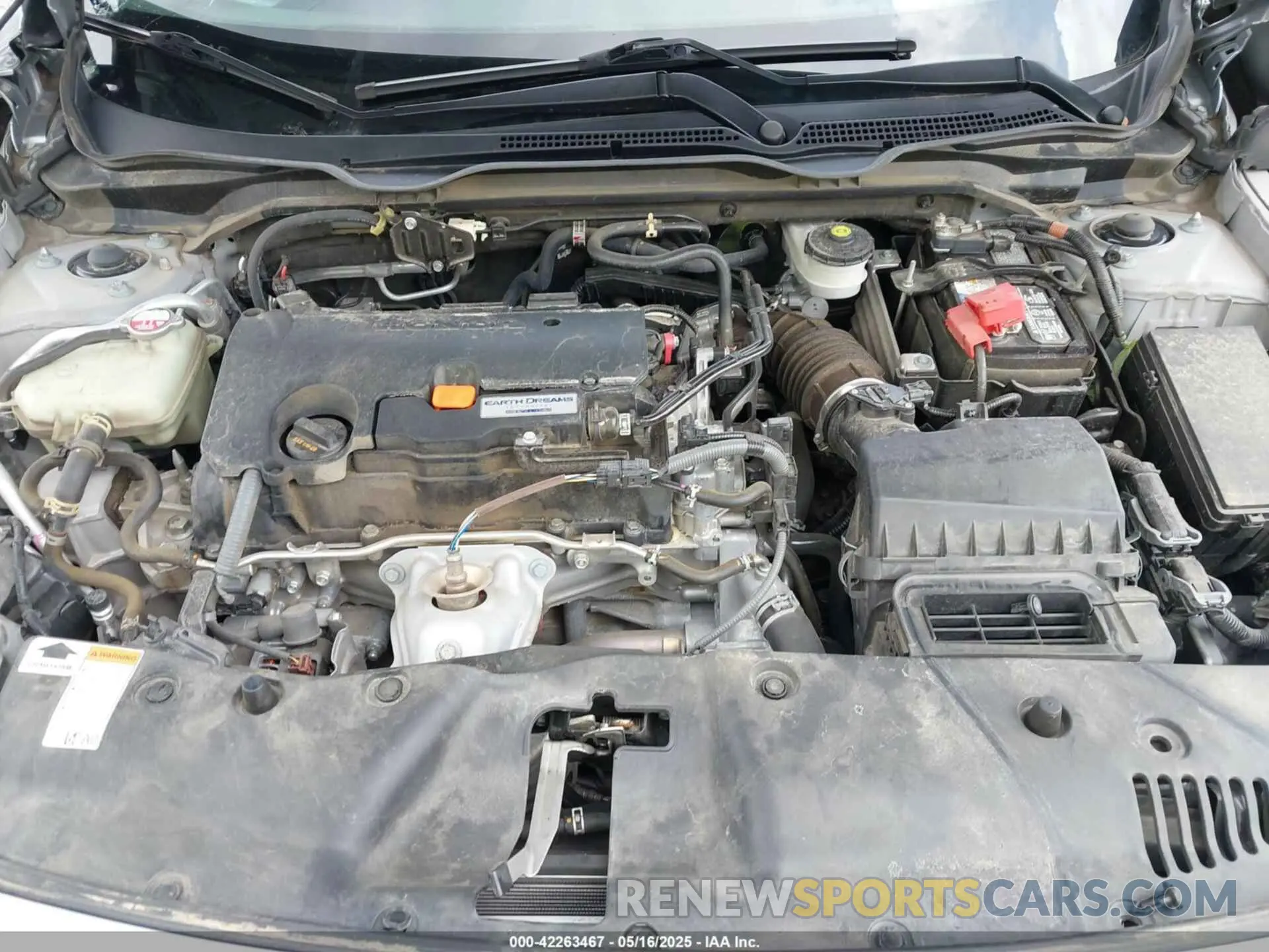 10 Photograph of a damaged car 2HGFC2F61KH601880 HONDA CIVIC 2019