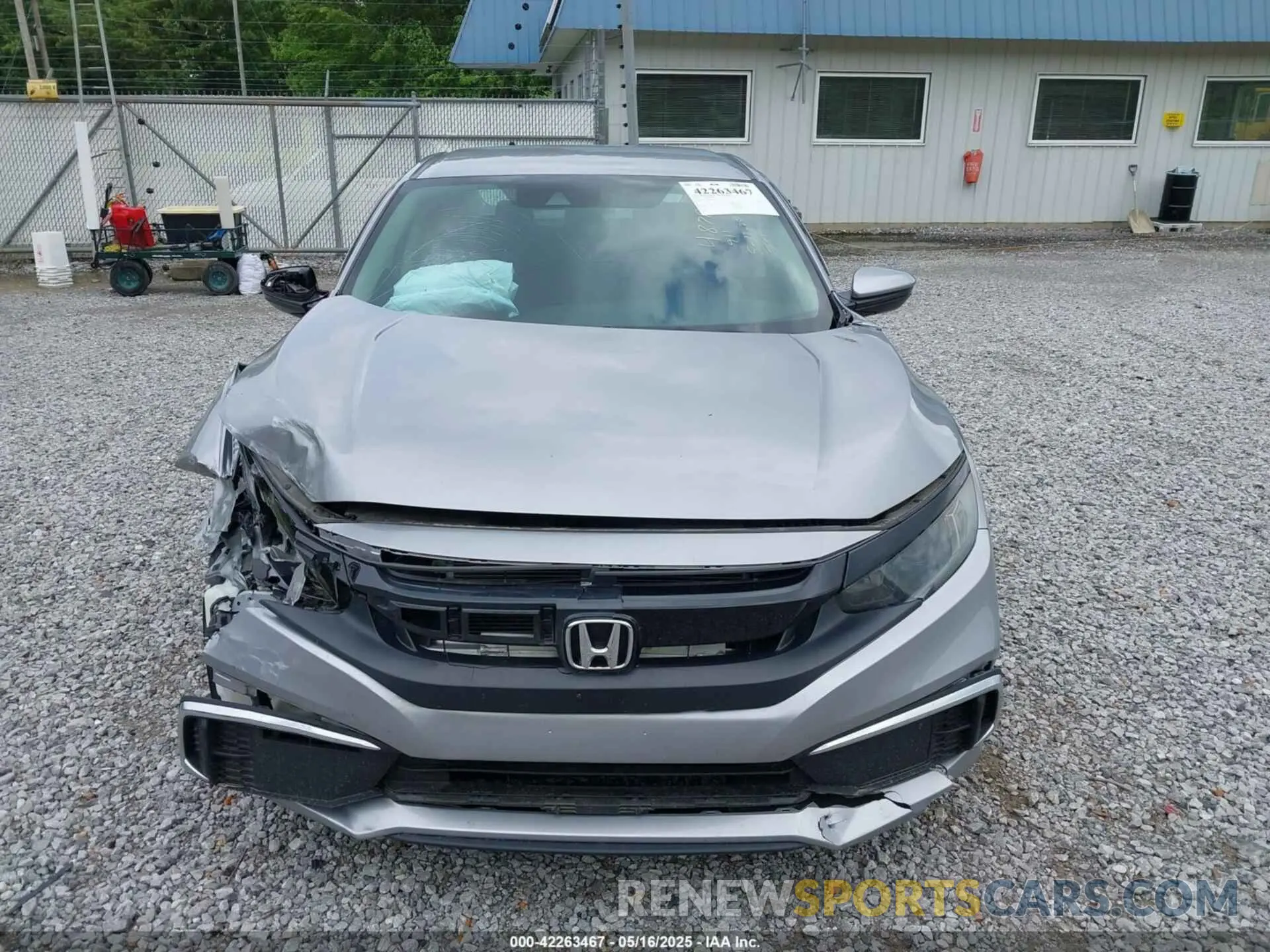 12 Photograph of a damaged car 2HGFC2F61KH601880 HONDA CIVIC 2019