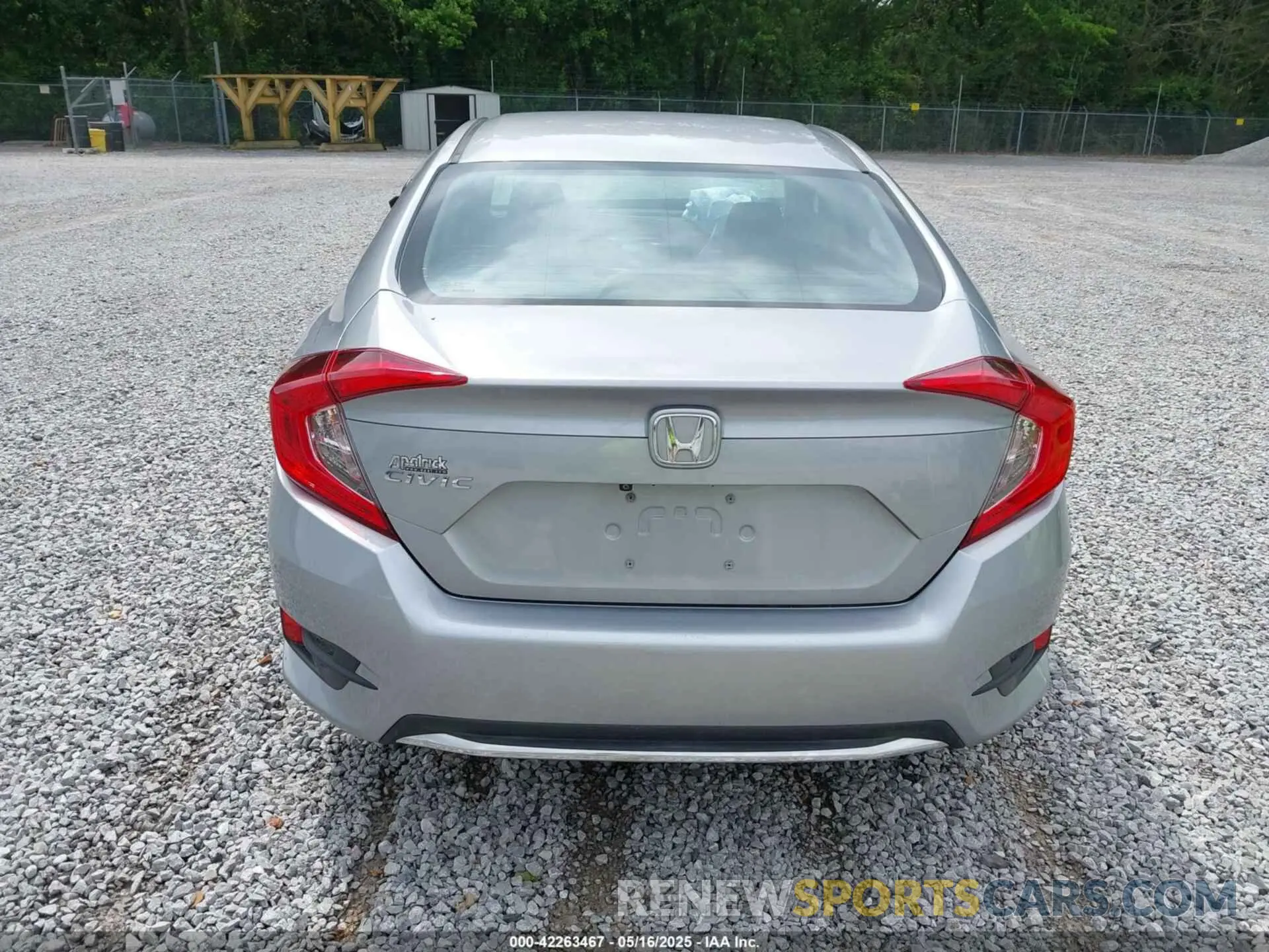 16 Photograph of a damaged car 2HGFC2F61KH601880 HONDA CIVIC 2019