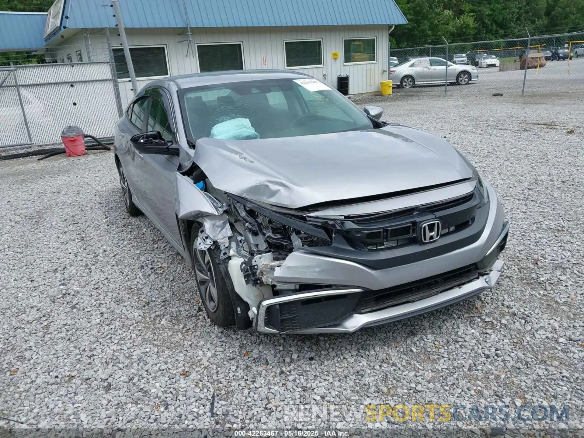 6 Photograph of a damaged car 2HGFC2F61KH601880 HONDA CIVIC 2019
