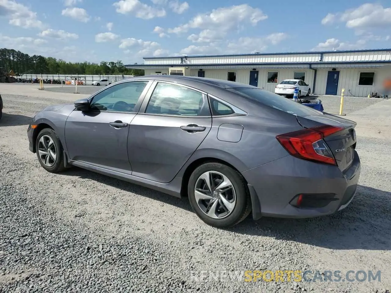 2 Photograph of a damaged car 2HGFC2F61KH603872 HONDA CIVIC 2019