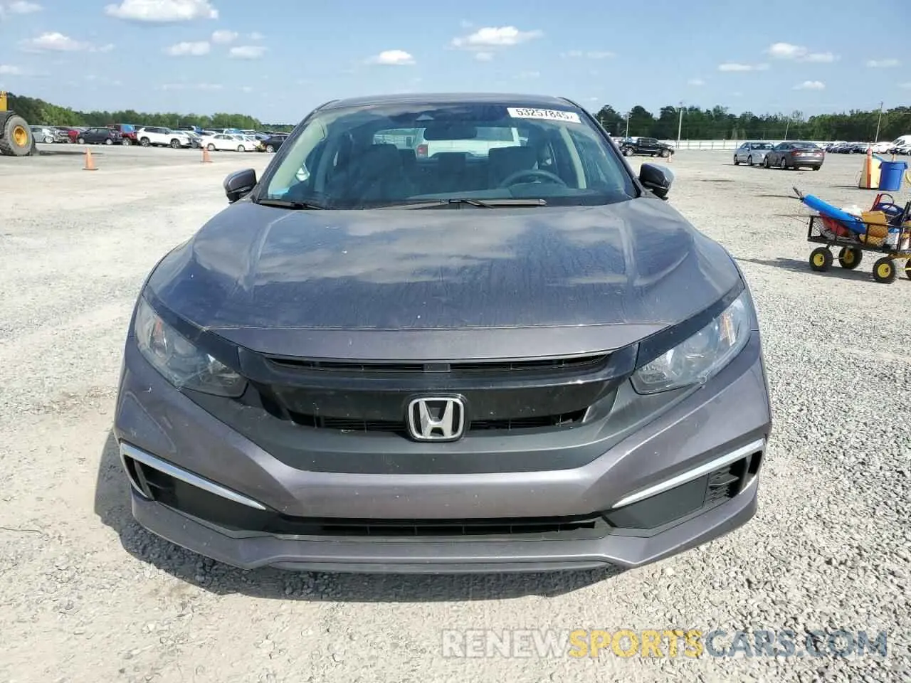 5 Photograph of a damaged car 2HGFC2F61KH603872 HONDA CIVIC 2019
