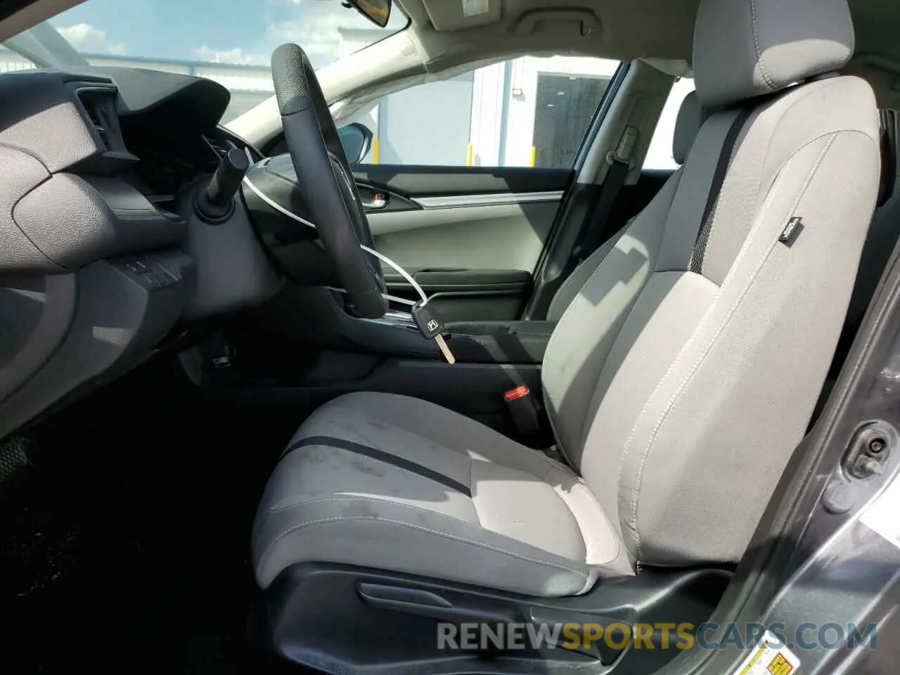 7 Photograph of a damaged car 2HGFC2F61KH603872 HONDA CIVIC 2019