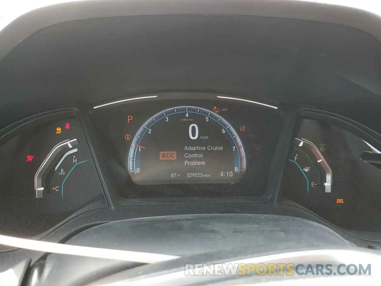 9 Photograph of a damaged car 2HGFC2F61KH603872 HONDA CIVIC 2019