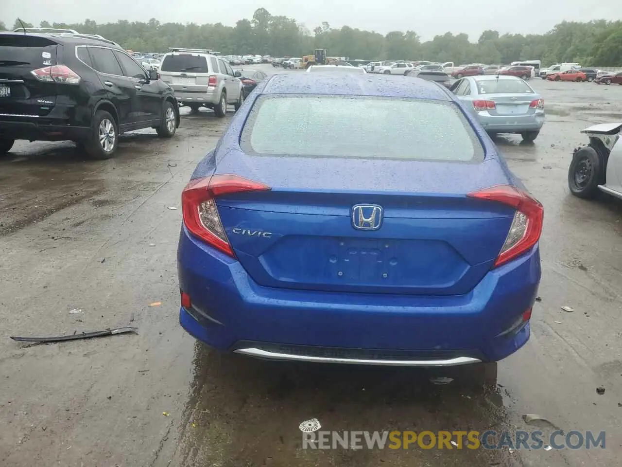 6 Photograph of a damaged car 2HGFC2F61KH604469 HONDA CIVIC 2019