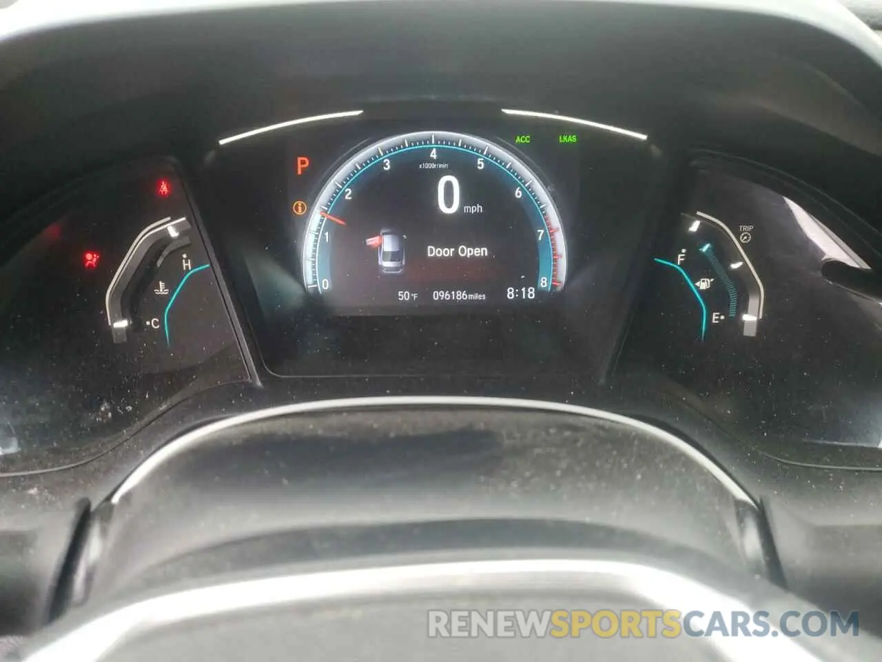 9 Photograph of a damaged car 2HGFC2F61KH604469 HONDA CIVIC 2019