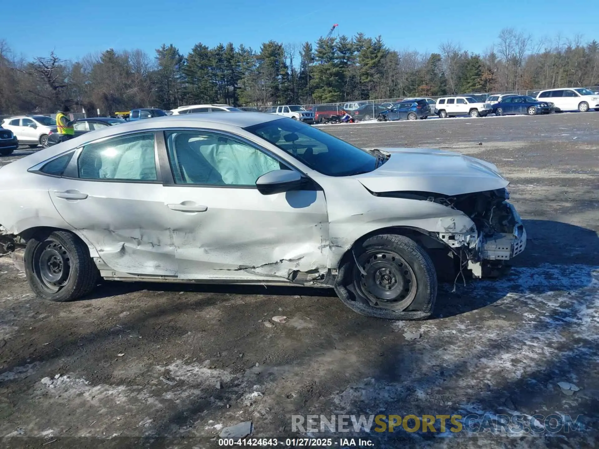 13 Photograph of a damaged car 2HGFC2F62KH513727 HONDA CIVIC 2019