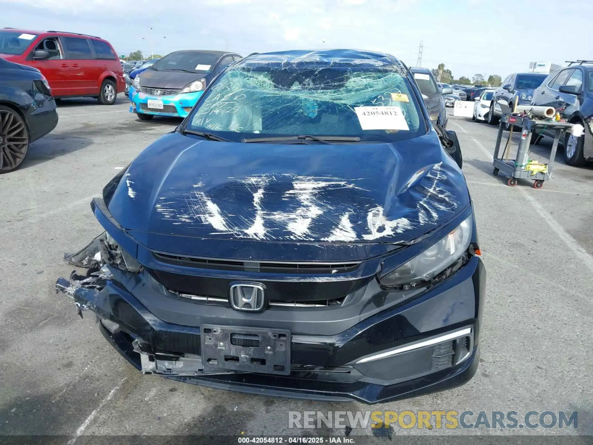 11 Photograph of a damaged car 2HGFC2F62KH525327 HONDA CIVIC 2019