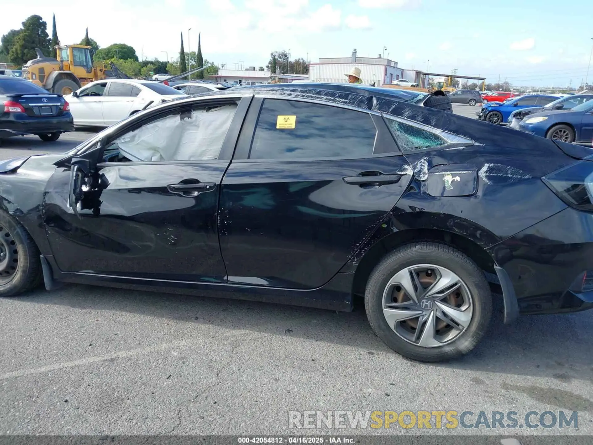13 Photograph of a damaged car 2HGFC2F62KH525327 HONDA CIVIC 2019