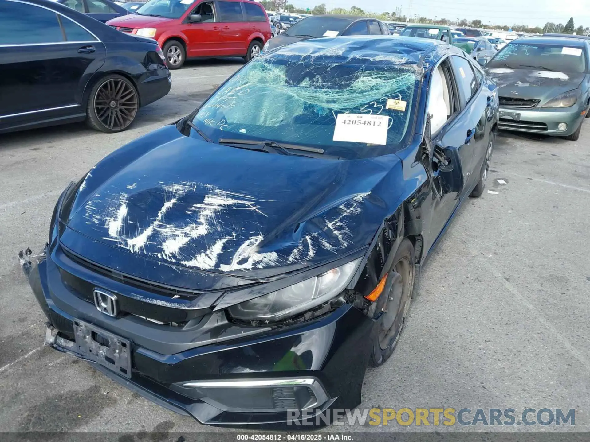 6 Photograph of a damaged car 2HGFC2F62KH525327 HONDA CIVIC 2019