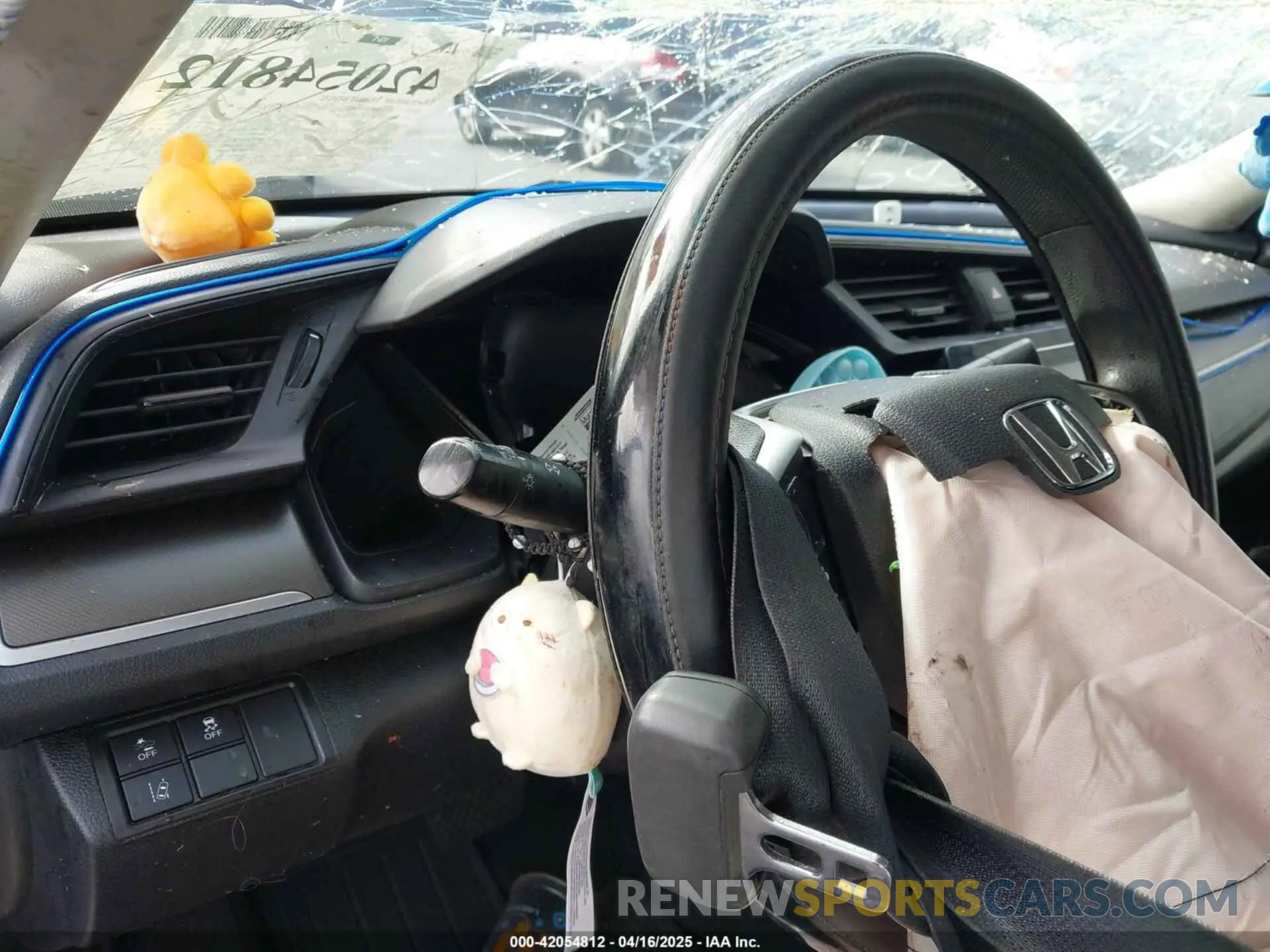 7 Photograph of a damaged car 2HGFC2F62KH525327 HONDA CIVIC 2019