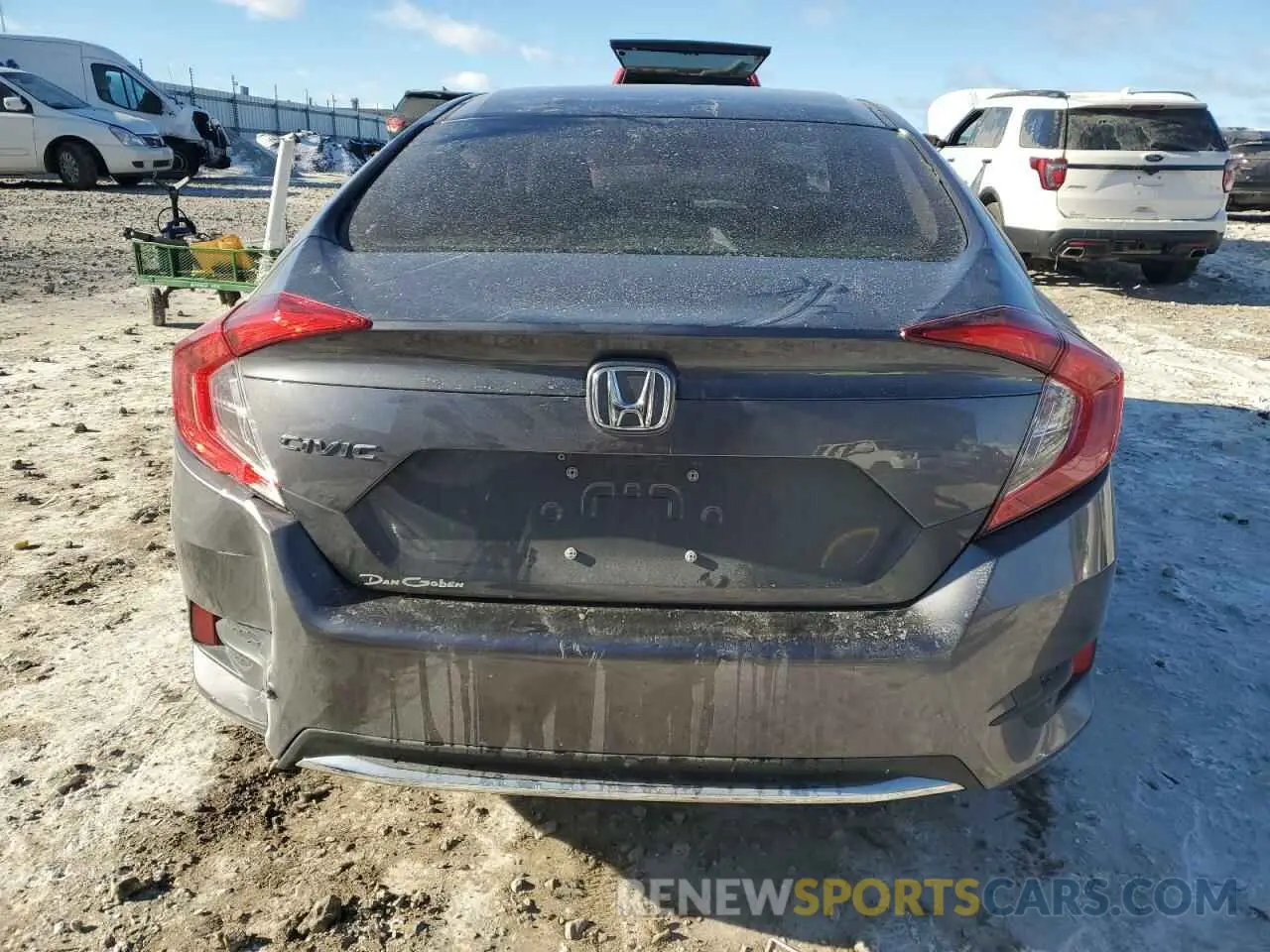 6 Photograph of a damaged car 2HGFC2F62KH537851 HONDA CIVIC 2019