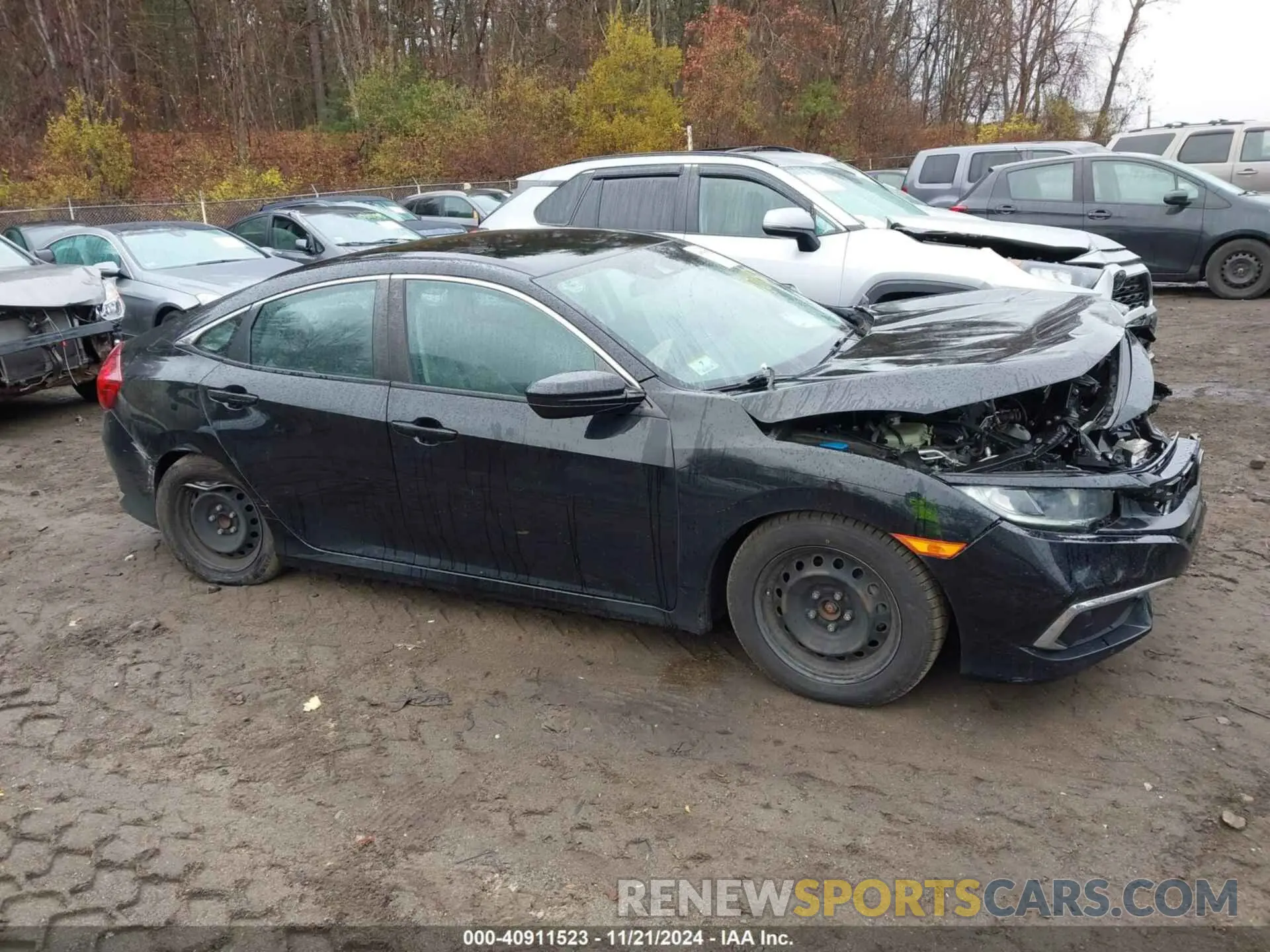 13 Photograph of a damaged car 2HGFC2F62KH545822 HONDA CIVIC 2019