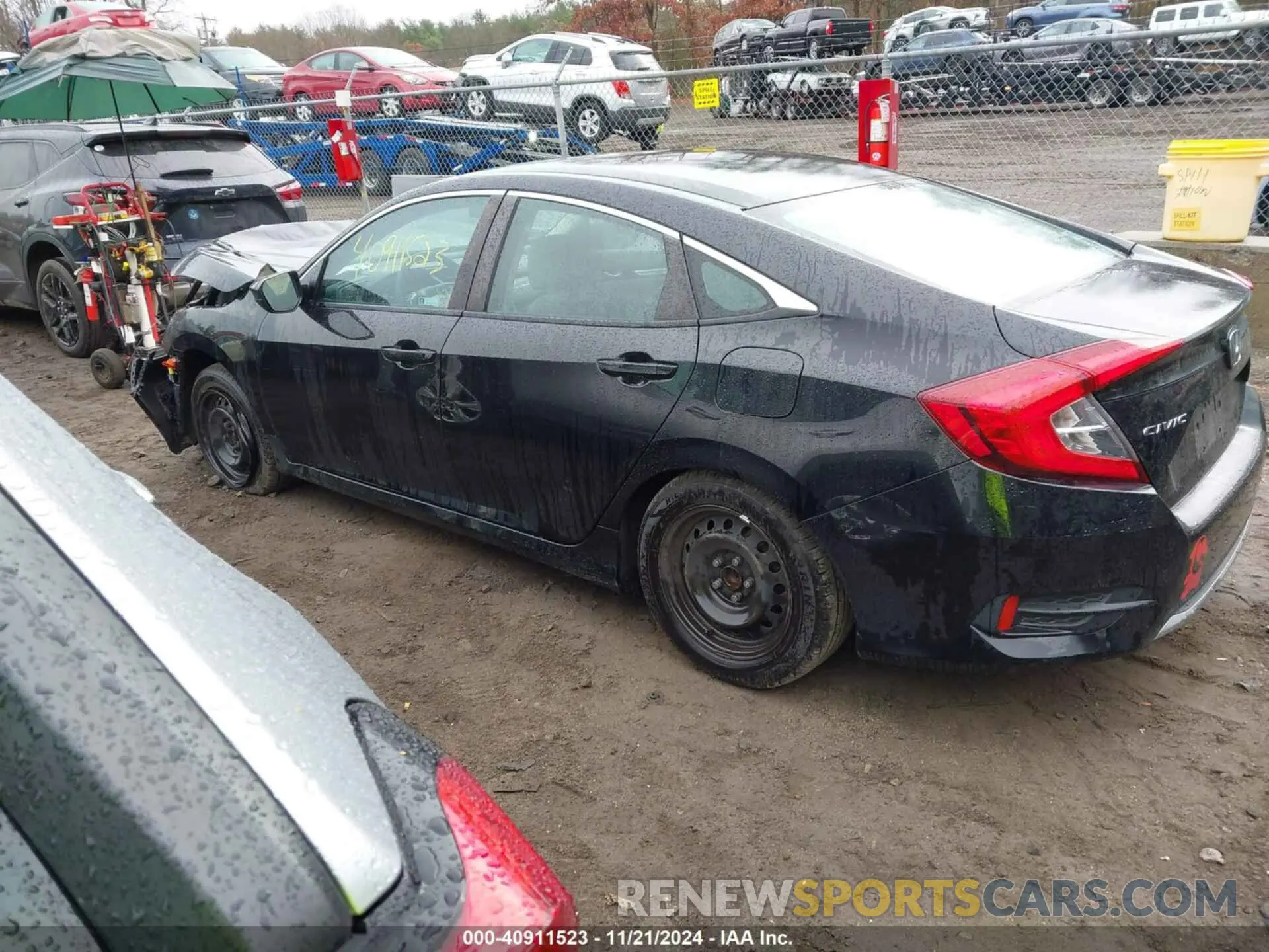 14 Photograph of a damaged car 2HGFC2F62KH545822 HONDA CIVIC 2019