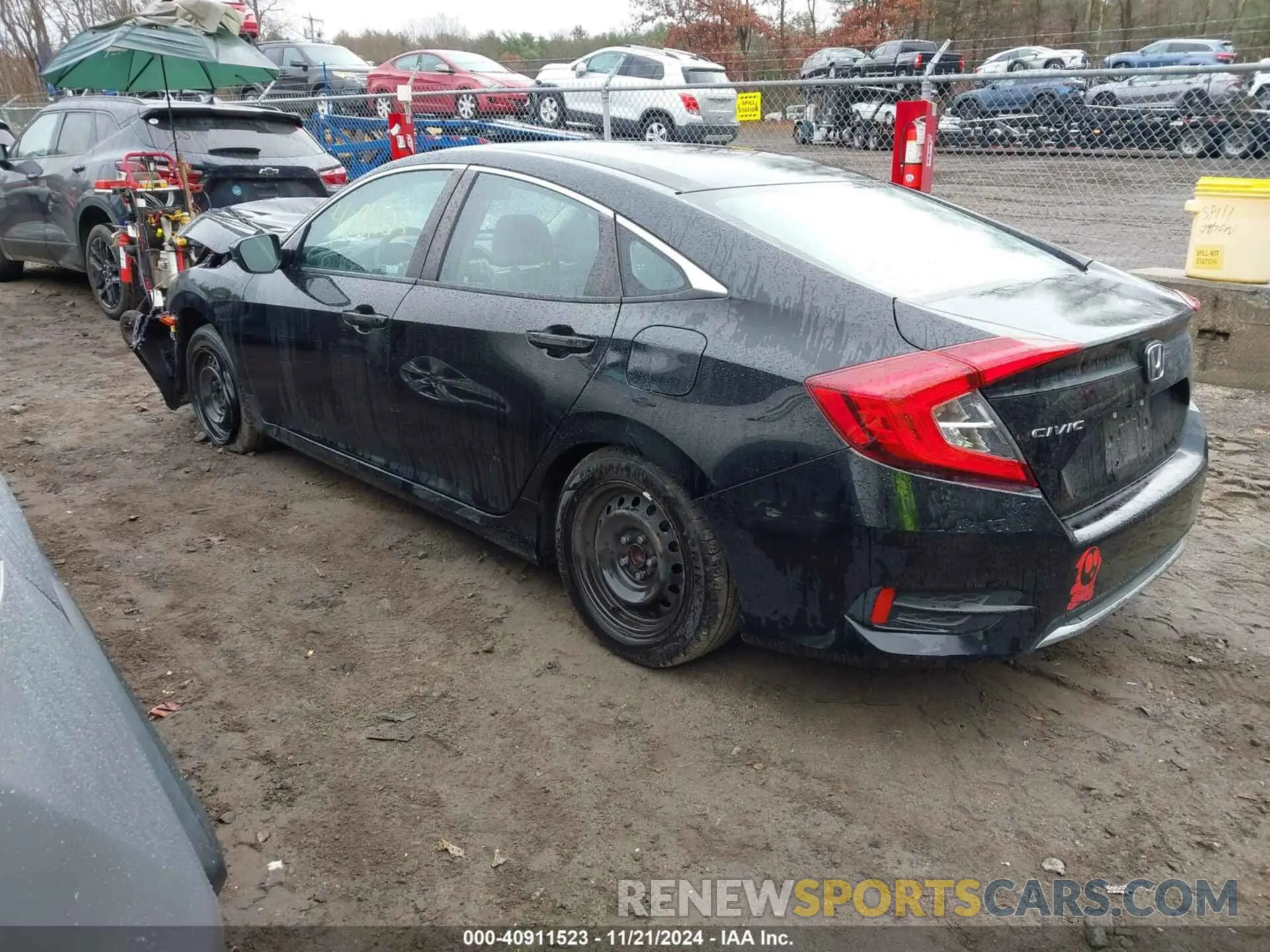3 Photograph of a damaged car 2HGFC2F62KH545822 HONDA CIVIC 2019