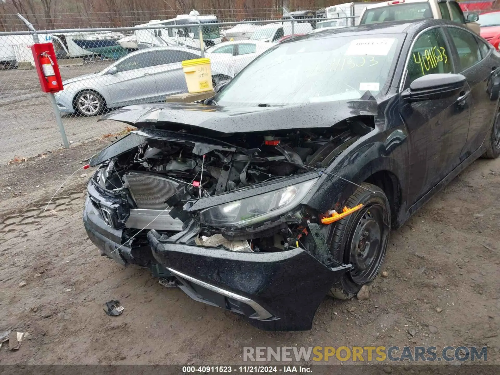 6 Photograph of a damaged car 2HGFC2F62KH545822 HONDA CIVIC 2019